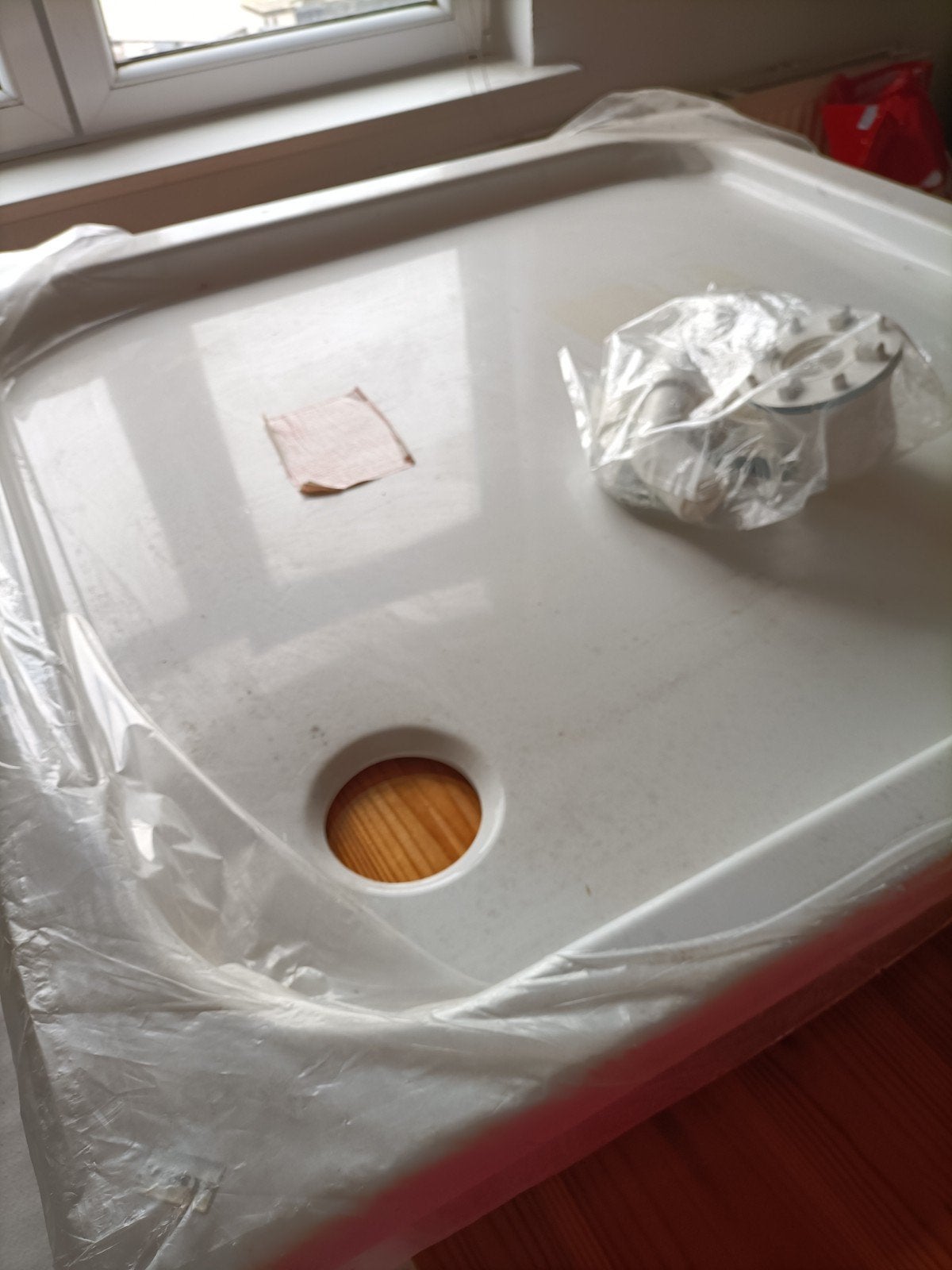 Douchebak 100x100 compleet met afvoer - Ophalen, Doe-het-zelf en Verbouw, Sanitair, Ophalen, Nieuw, Douche