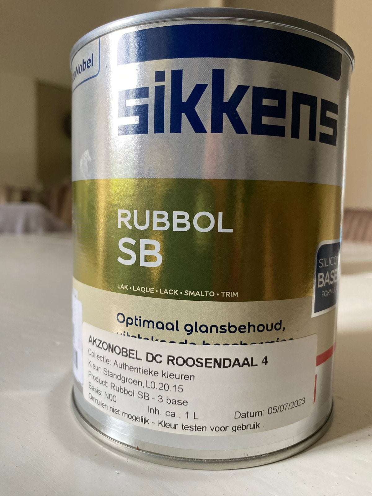 Sikkens Rubbol SB Lak - Standaardgroen (1L), Ophalen, Nieuw, Overige typen