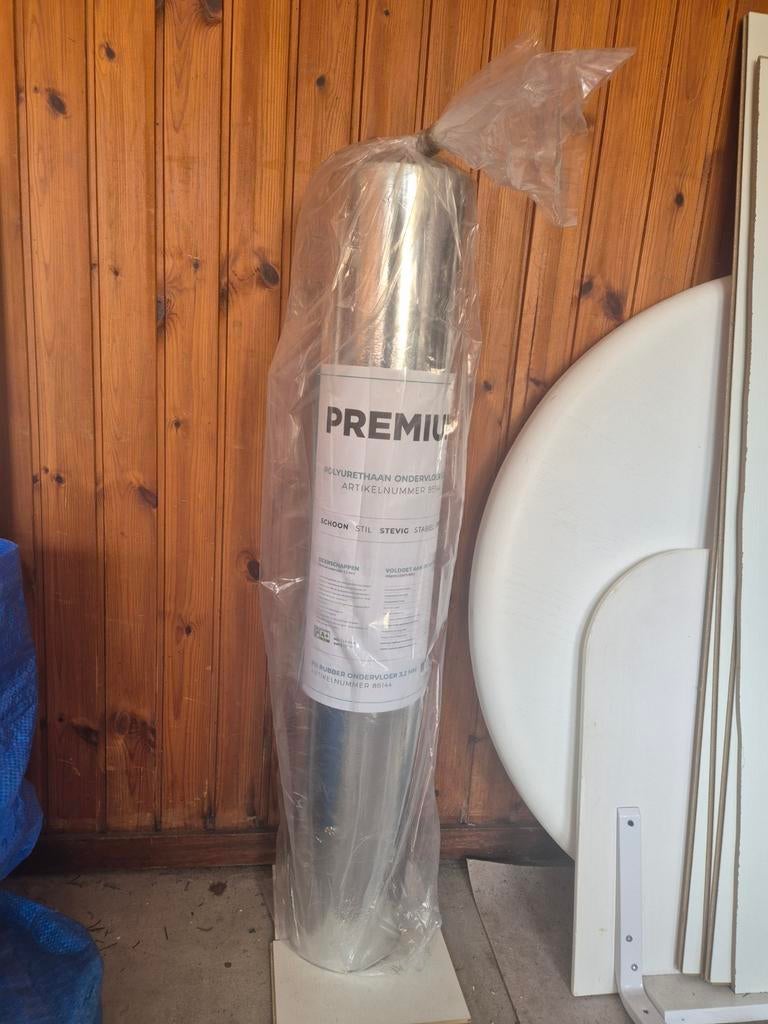1 rol Premium polyurethaan ondervloer 3,2 mm, Ophalen, Overige materialen, 30 cm of meer, 50 tot 150 cm