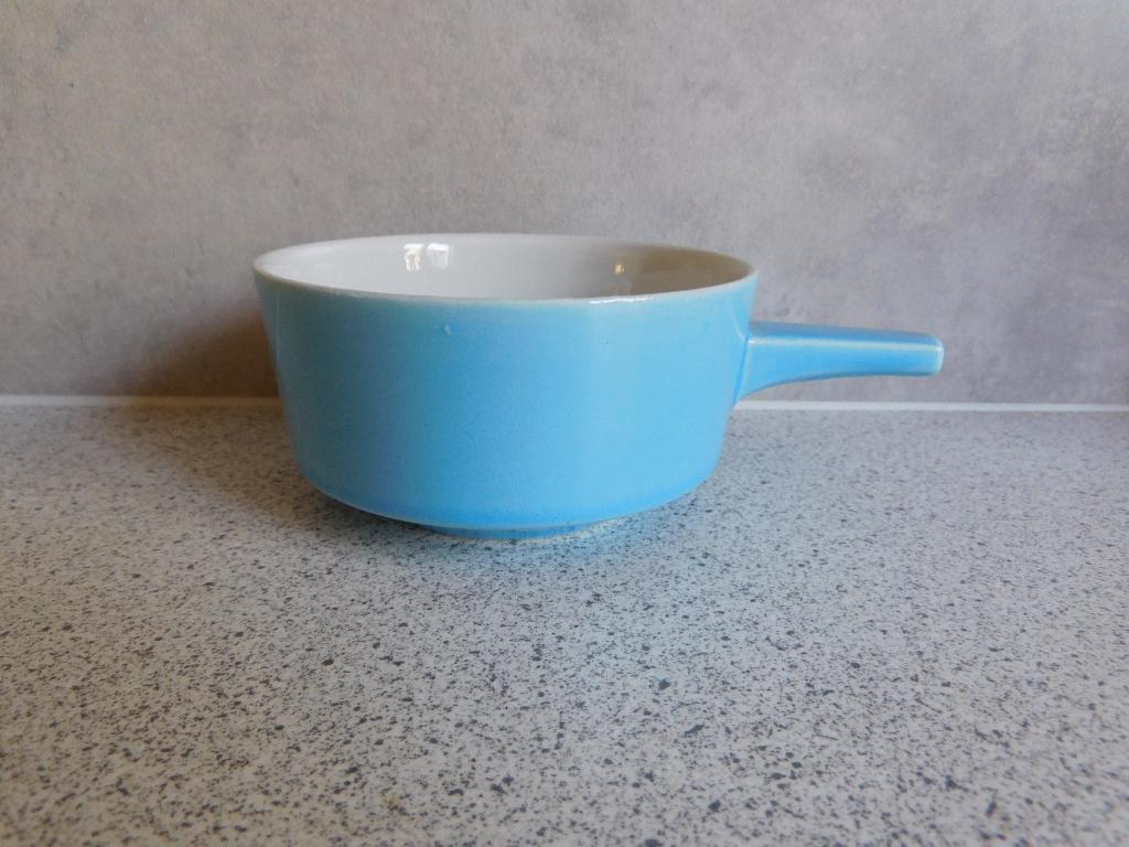 Soepkom Blauw Royco Villeroy & Boch, Ophalen of Verzenden, Zo goed als nieuw, Kom(men), Overige stijlen