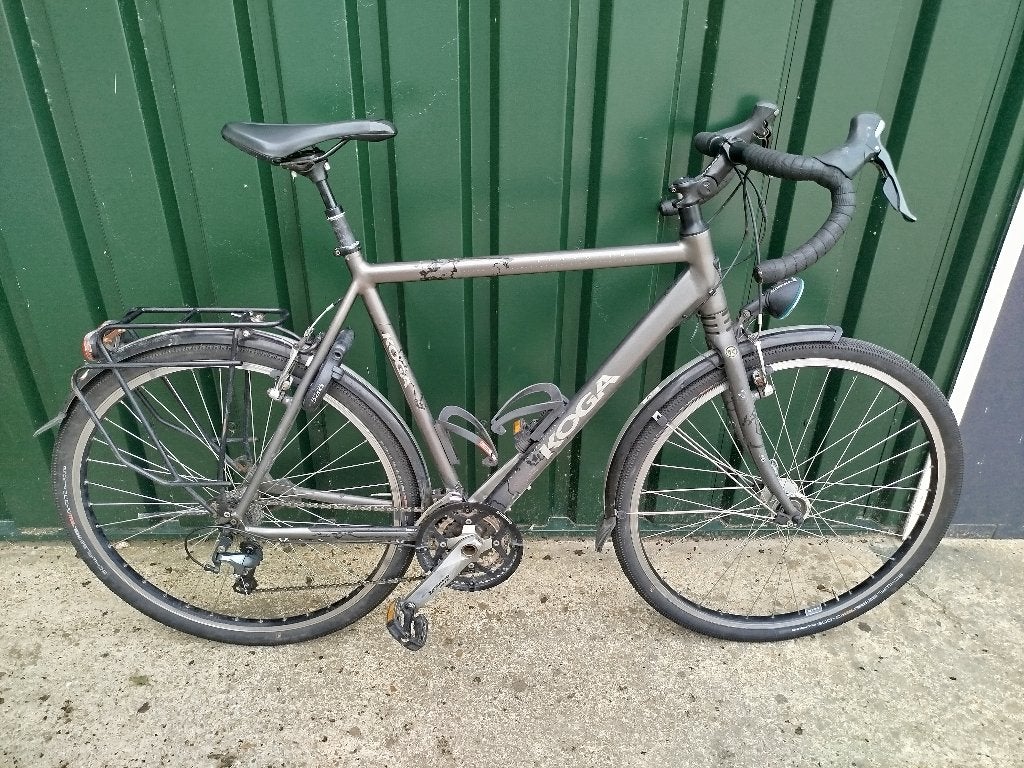 Koga Miyata Traveller 'Gravelbike', Ophalen, 28 inch, Velgrem, Zo goed als nieuw