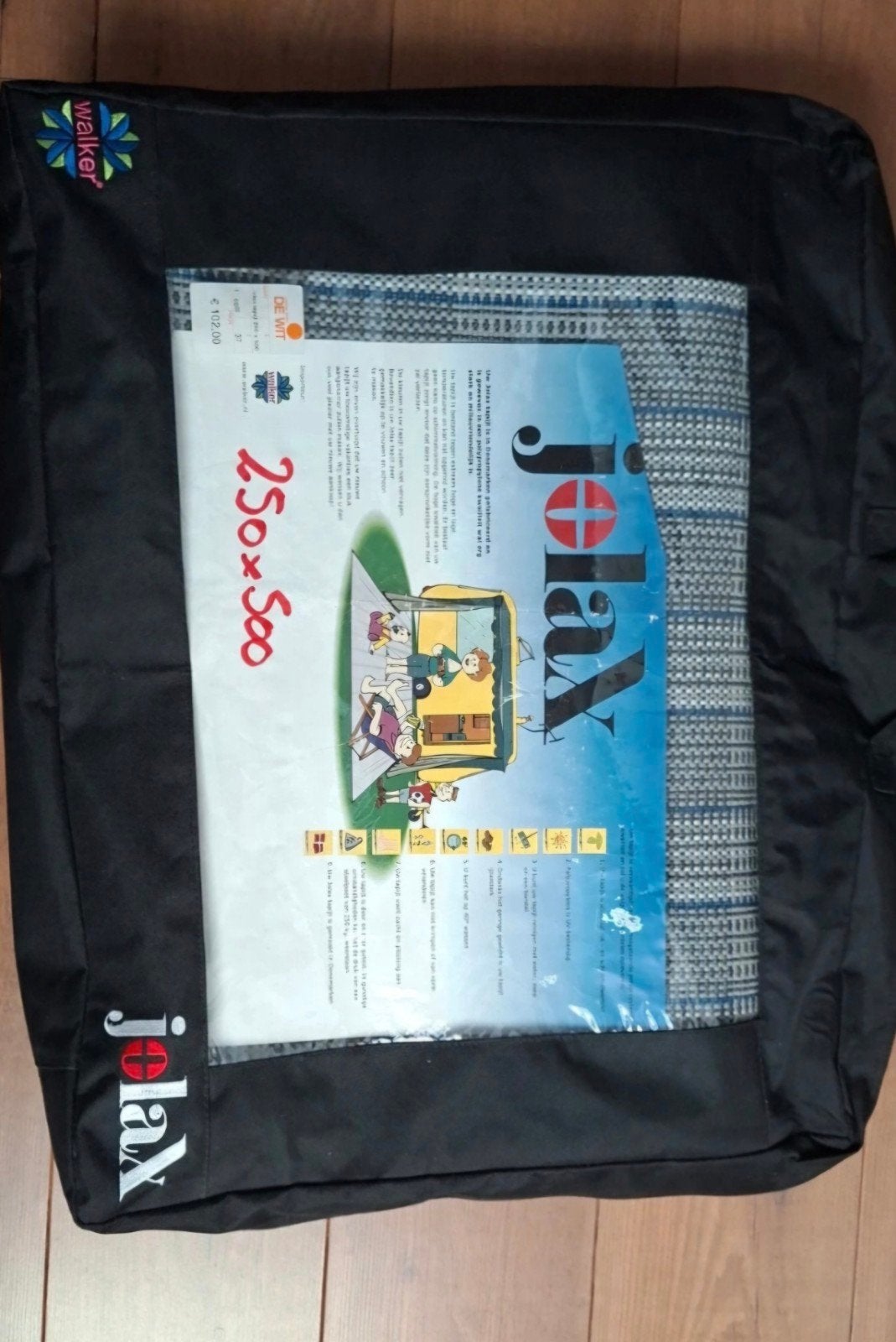 Jolax Camper Kleed 250x500 cm - Zo goed als nieuw, Ophalen of Verzenden, Zo goed als nieuw