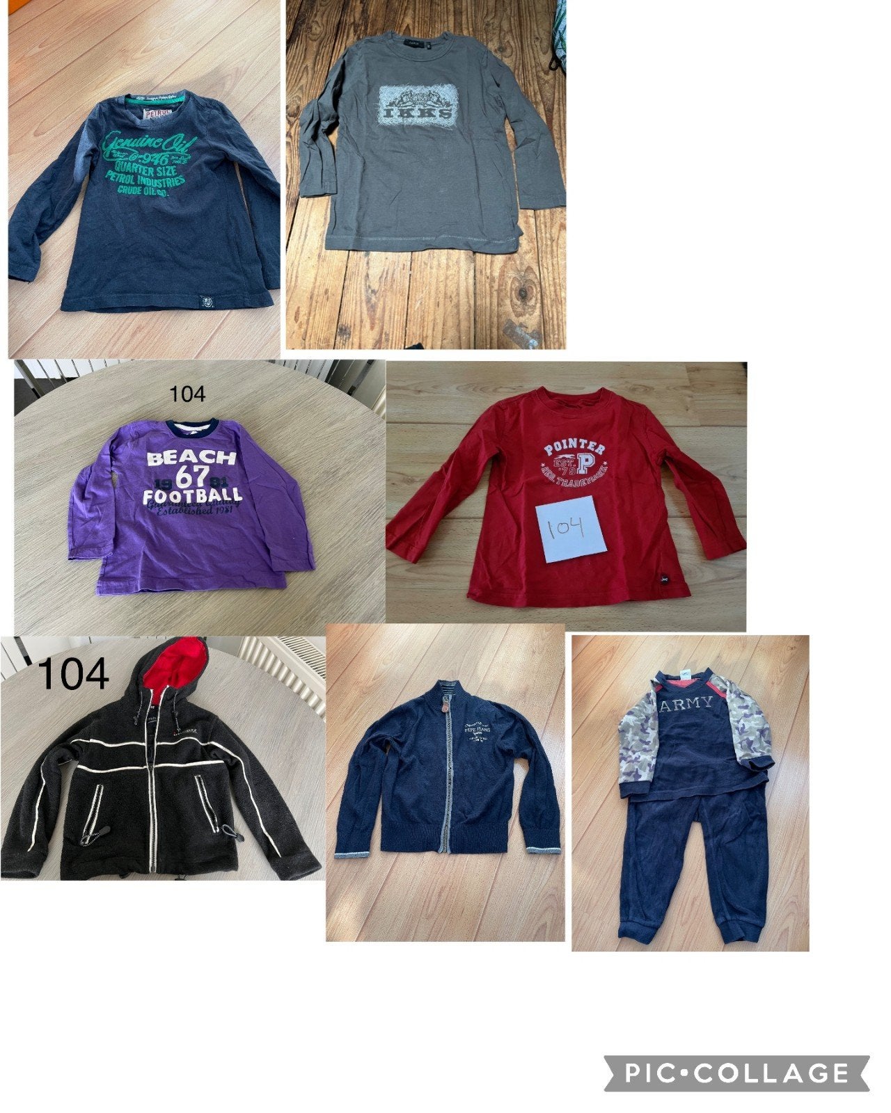 kleding pakket jongen 104 laatste 7 stuks, Ophalen of Verzenden, Zo goed als nieuw, Maat 104
