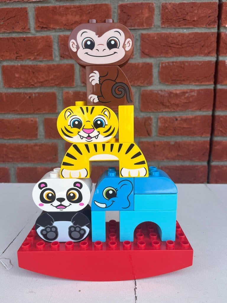 Duplo 10884 Mijn eerste balancerende dieren, Overige thema's, Ophalen of Verzenden, Zo goed als nieuw, Duplo