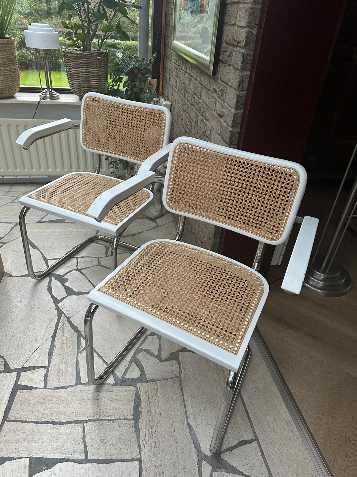 6 Mooie design eetkamerstoelen, Huis en Inrichting, Ophalen, Zo goed als nieuw, Vijf, Zes of meer stoelen