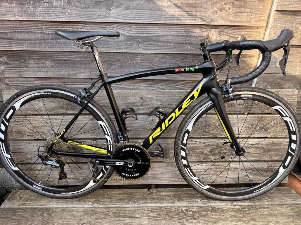 Ridley racefiets carbon, 28 inch, Carbon, 49 tot 53 cm, Zo goed als nieuw