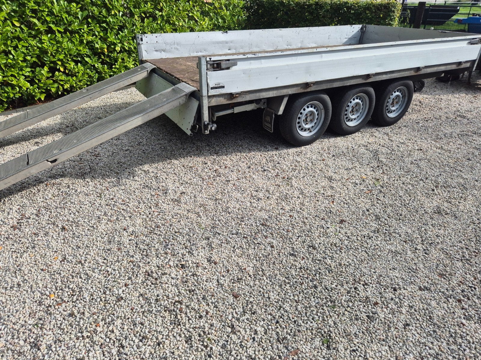 Henra 3 asser met rijplaten 3500kg!!, Ophalen of Verzenden, Nieuw