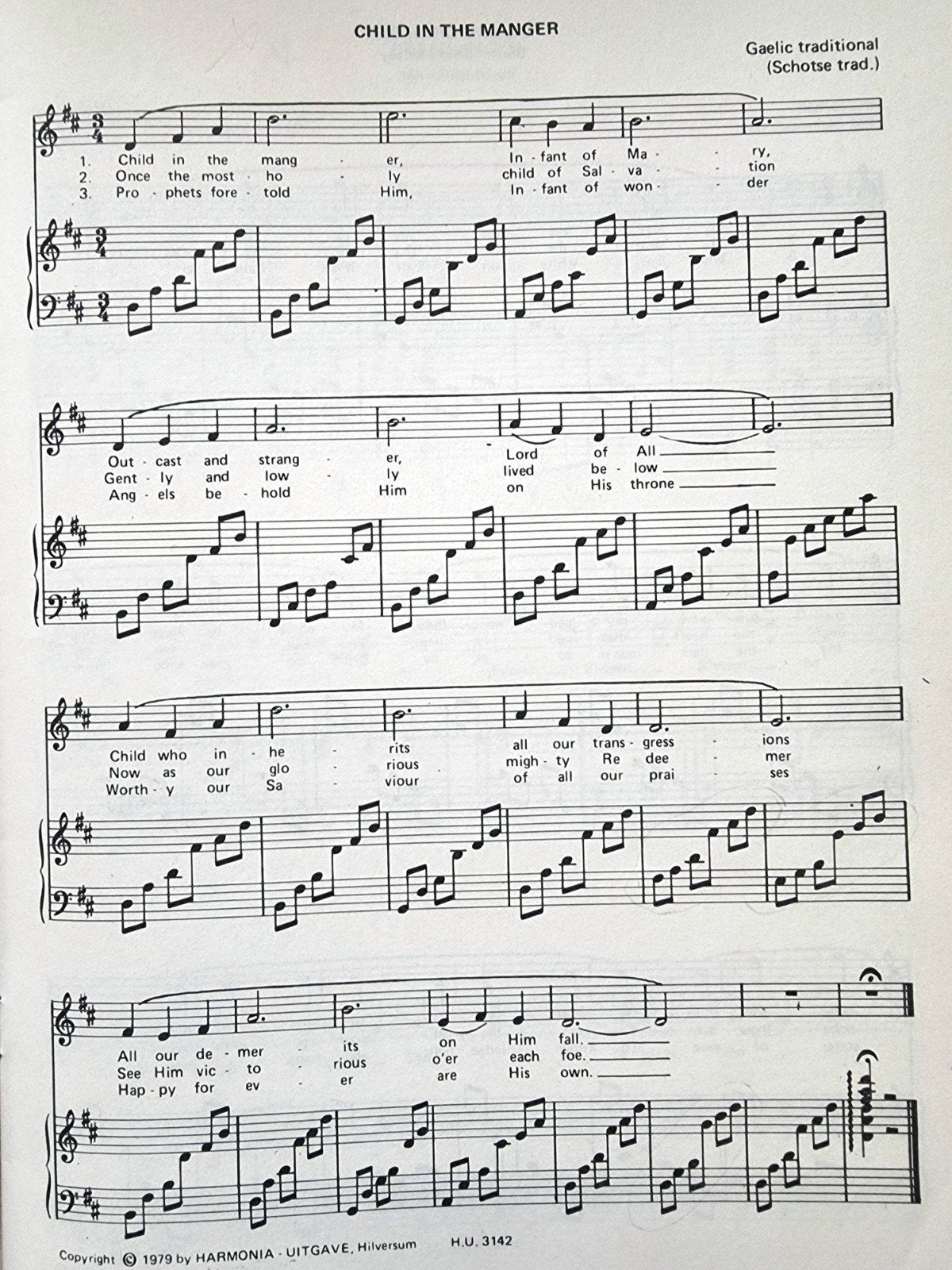 Kerstliederen voor Keltische Harp    Ank v Campen Div63, Gebruikt, Verzenden, Overige genres, Overige soorten
