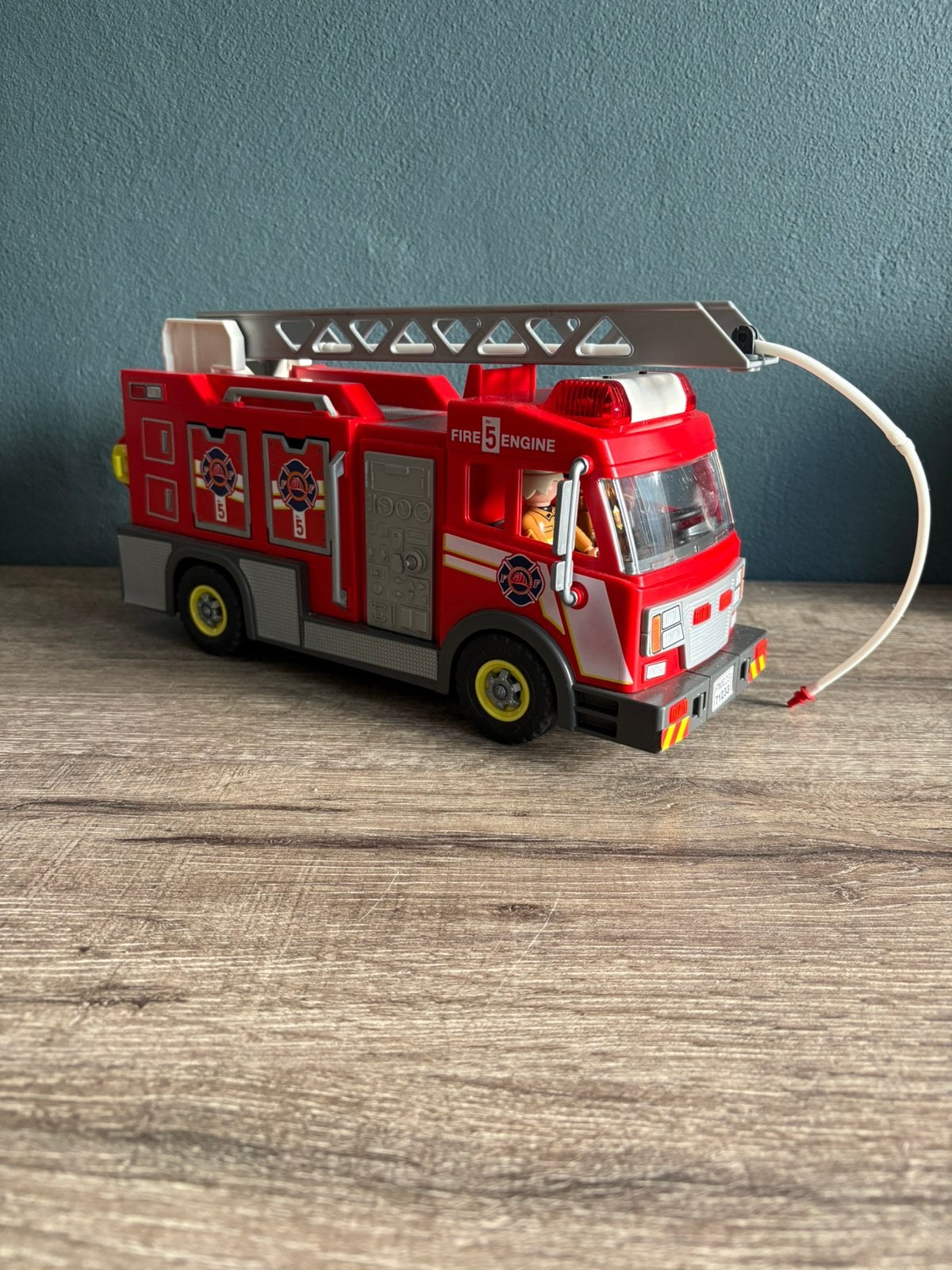 Playmobile brandweer, Ophalen, Zo goed als nieuw
