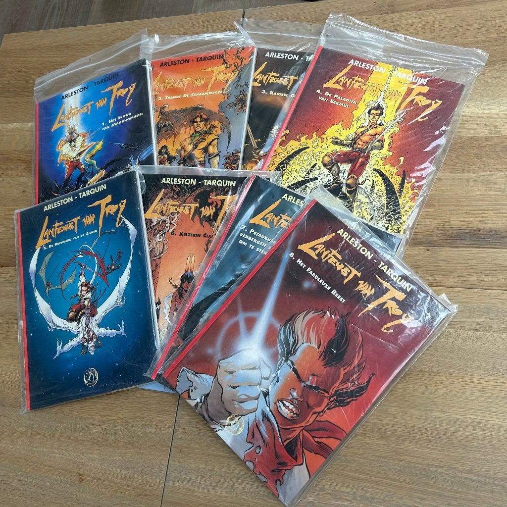 Lanfeust van Troy 1 t/m 8 hardcover (Talent coll.500), Boeken, Meerdere stripboeken, Ophalen of Verzenden, Zo goed als nieuw
