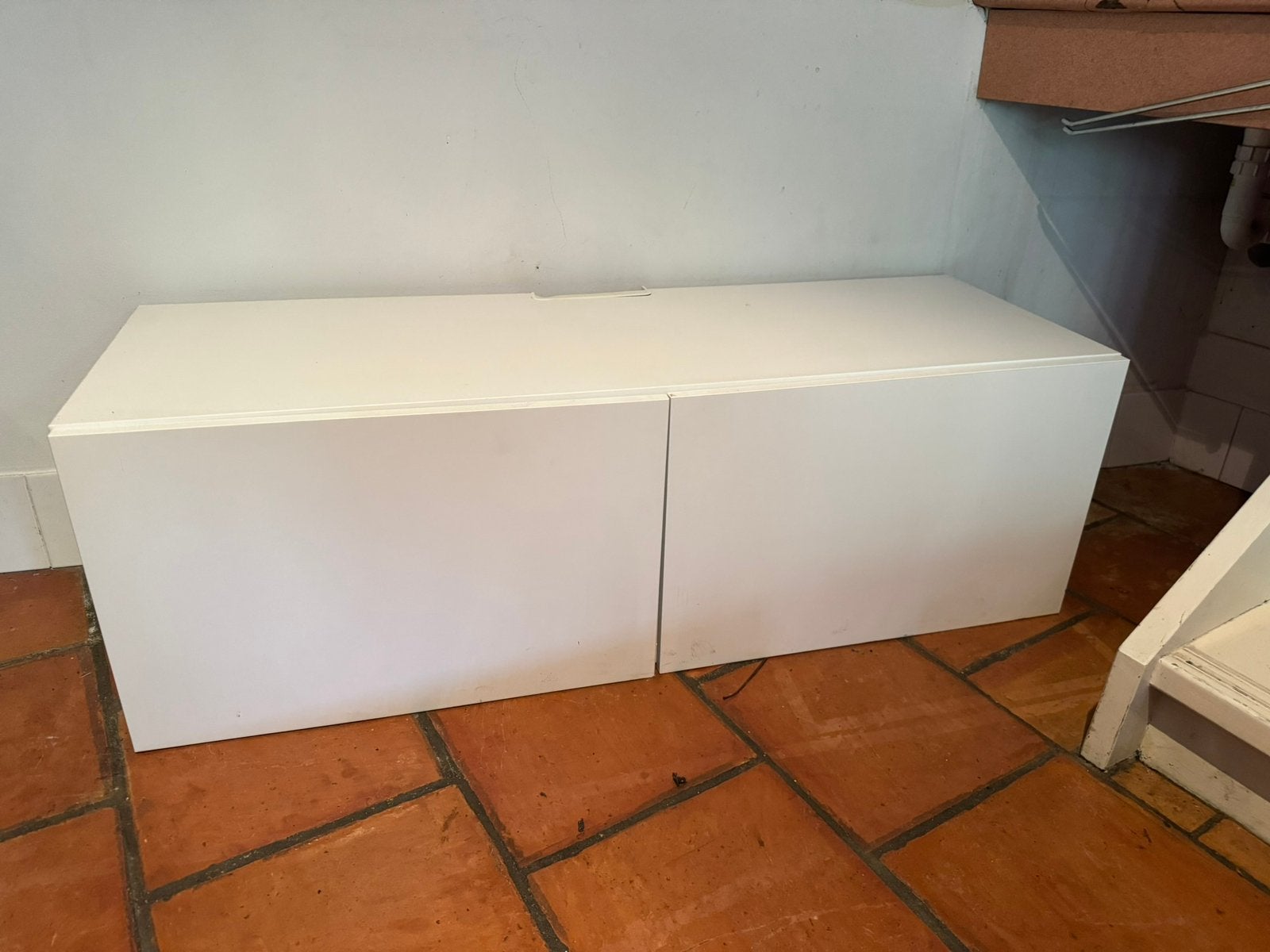 IKEA BESTÅ kast / opbergkast wit, Ophalen, Gebruikt, 25 tot 50 cm, 100 tot 150 cm