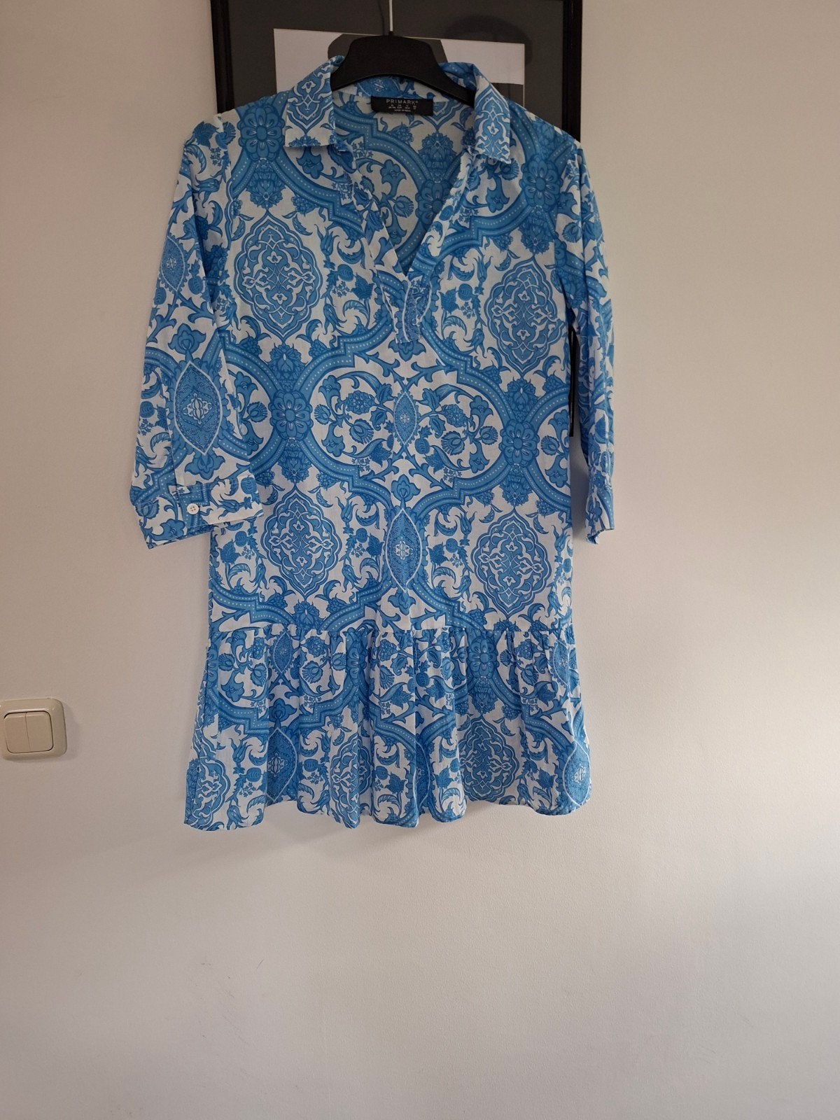 Leuk nieuw jurkje mt 38 van Primark, Kleding | Dames, Maat 38/40 (M), Blauw, Nieuw, Ophalen of Verzenden