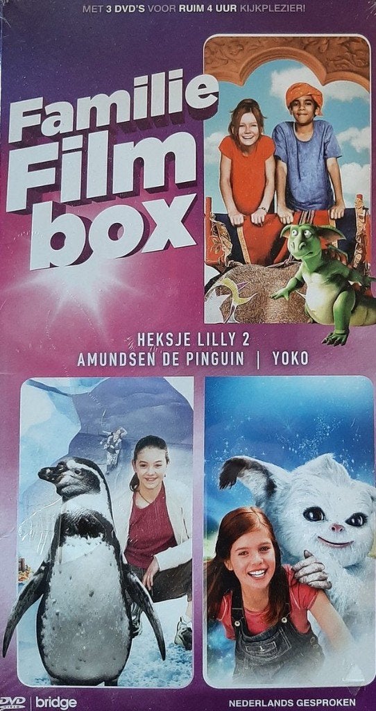 3DVD - Familie film box, Vanaf 6 jaar, Ophalen of Verzenden, Gebruikt