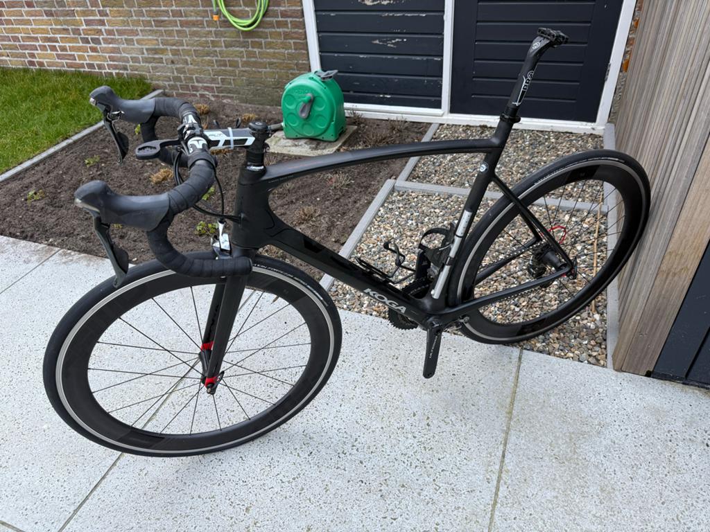 Koga Kimera Carbon met Shimano Dura-Ace en Ultegra, Fietsen en Brommers, Ophalen, 28 inch, Carbon, Zo goed als nieuw