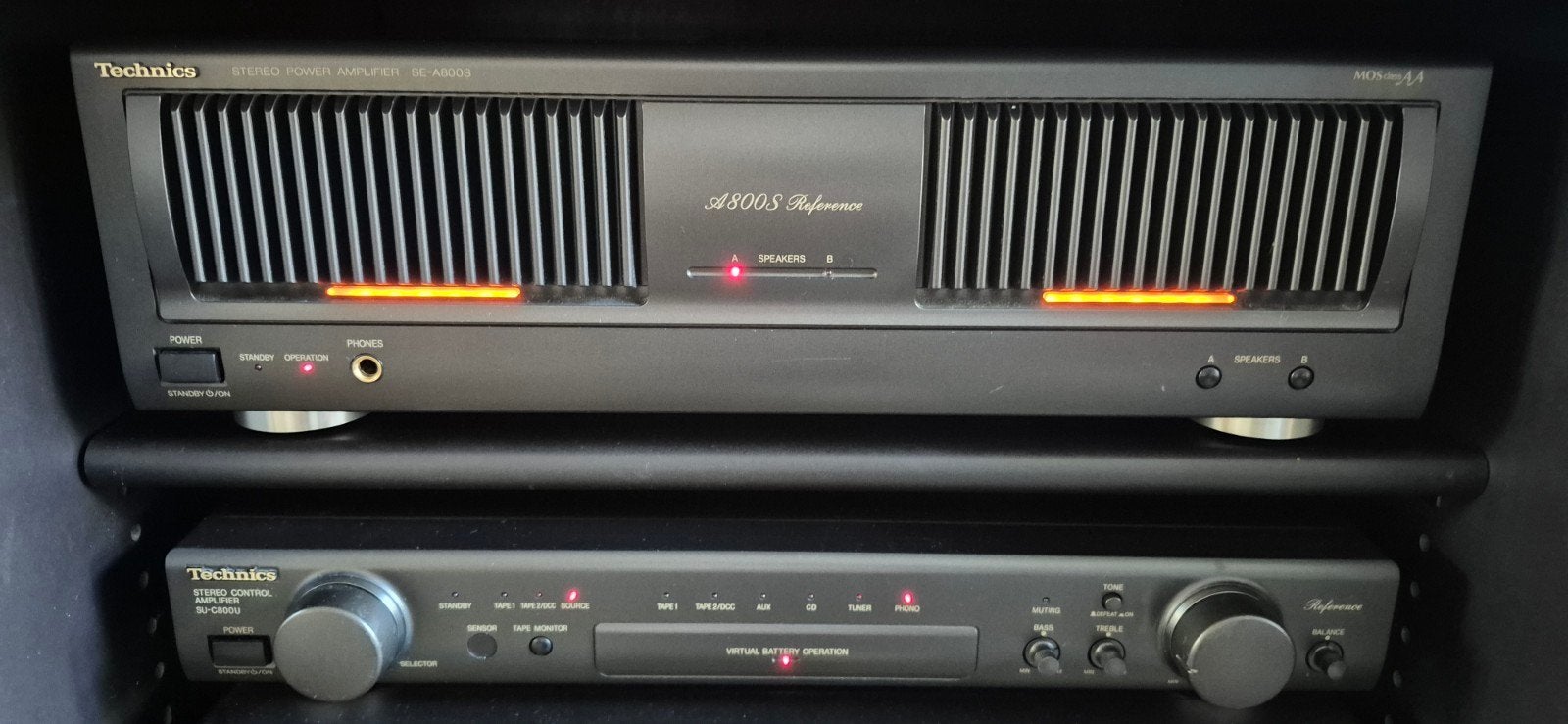 Technics SU-A800D set SU-C800U SE-A800S Reference ClassAA, Ophalen of Verzenden, Zo goed als nieuw, Overige merken, Losse componenten
