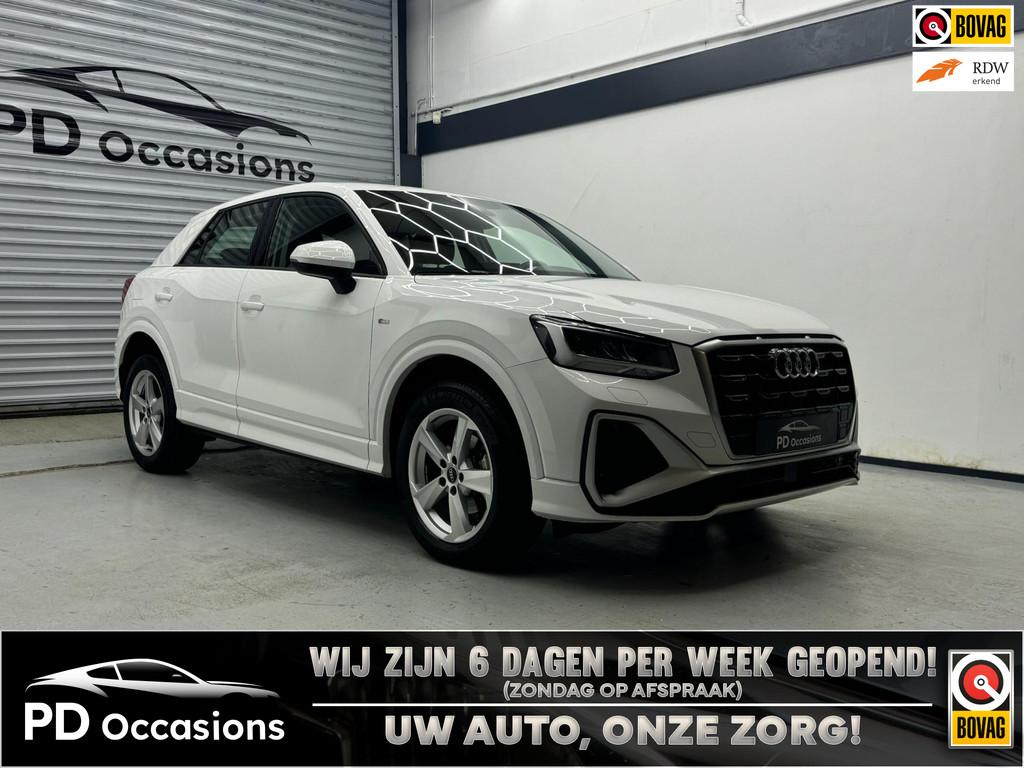 Audi Q2 35 TFSI S-Tronic Advanced S -Line Camera - Clima - A, Stof, 4 cilinders, 150 pk, Wit