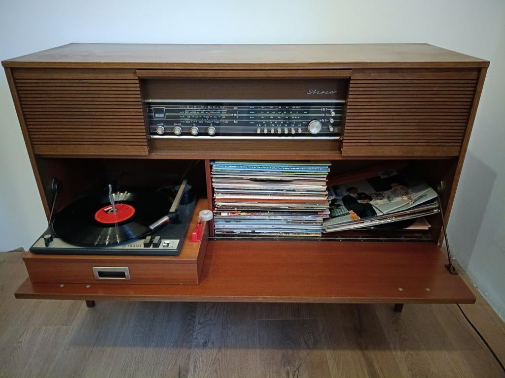 Philips radiogrammofoon, Ophalen, Philips