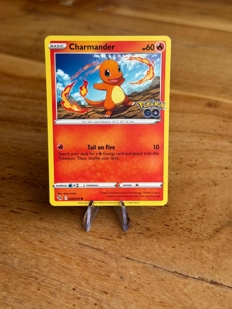 Charmander (PGO 008) Pokémon GO, Ophalen of Verzenden, Nieuw, Losse kaart