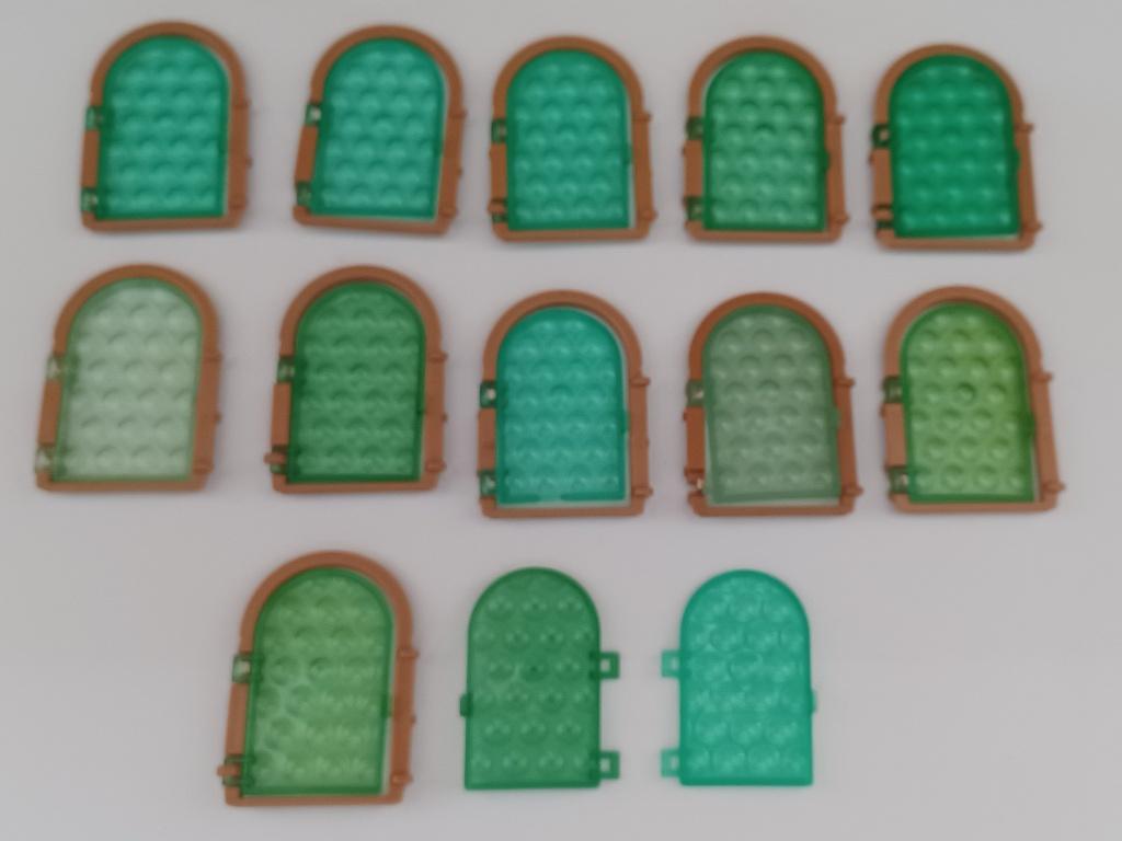 playmobil  " groene "' ramen, Ophalen of Verzenden, Gebruikt, Los playmobil