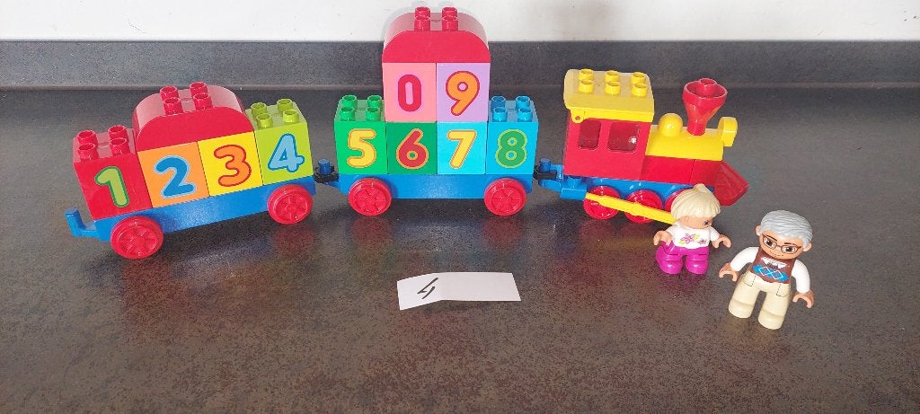 duplo duwtrein 4, Ophalen of Verzenden, Gebruikt, Duplo