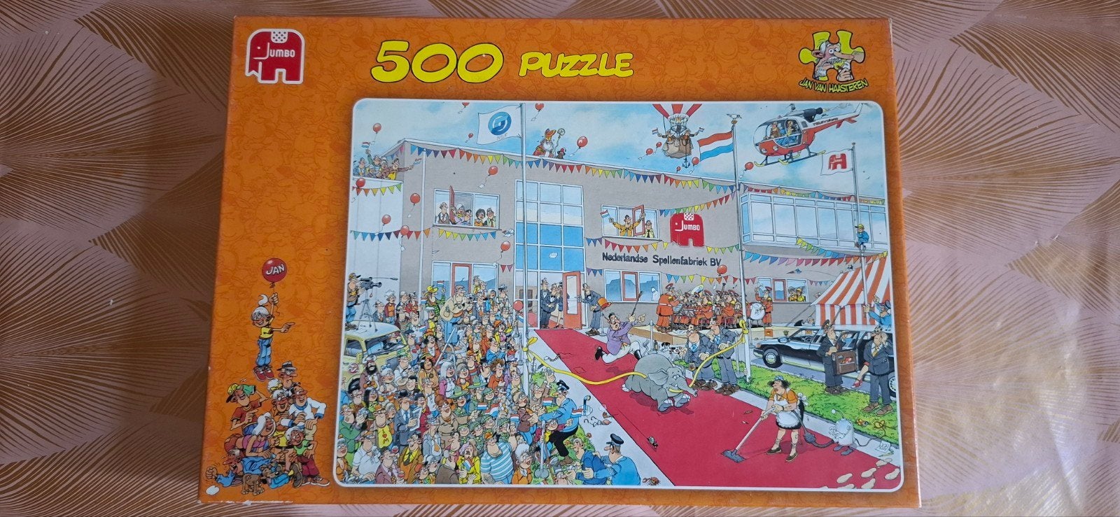 Jan van Haasteren 500 st., Ophalen, 500 t/m 1500 stukjes, Zo goed als nieuw, Legpuzzel