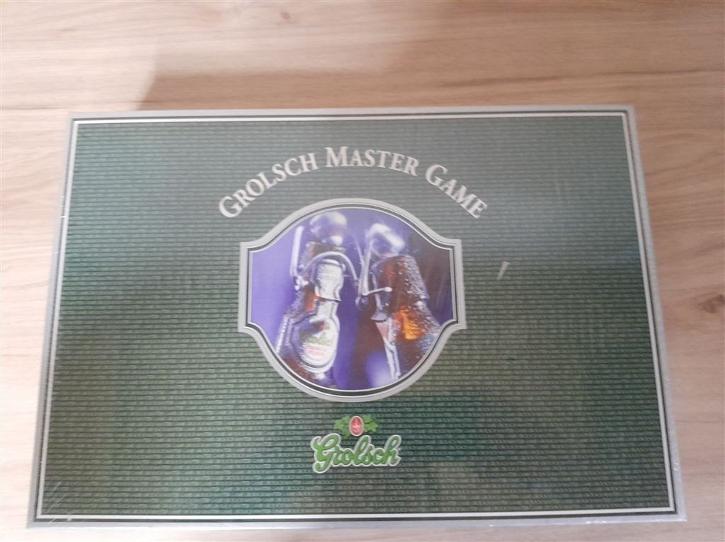 grolsch master game nieuw in seal [s1105], Verzenden, Zo goed als nieuw