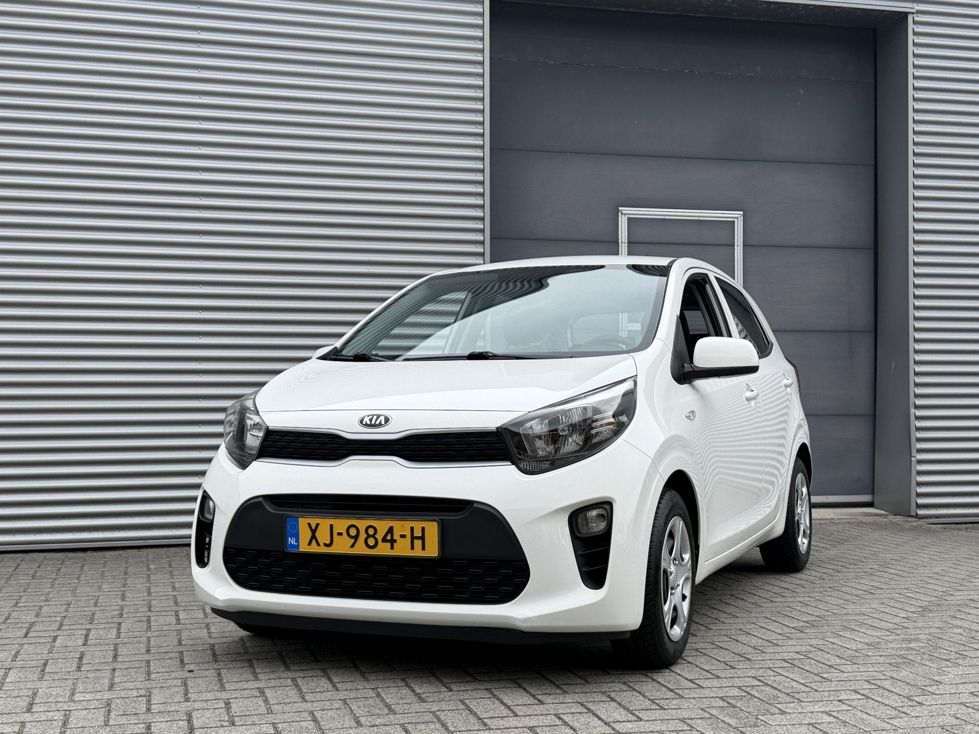 Kia Picanto 1.0 CVVT EconomyPlusLine I 5 Deurs I Airco I Dea, Auto's, Voorwielaandrijving, Stof, Gebruikt, Start-stop-systeem