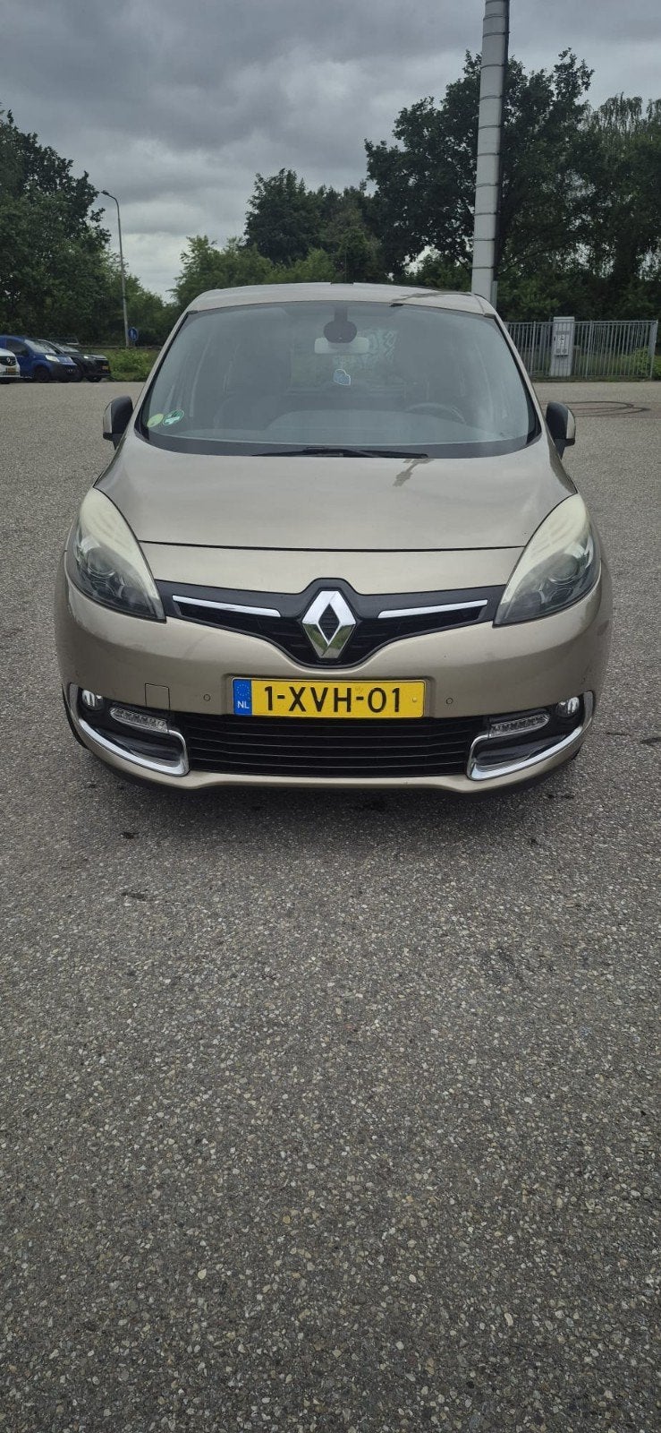 Renault Grand Scenic 1.6 DCI 96KW 2014 Bruin, Auto's, Voorwielaandrijving, Euro 5, Zwart, 4 cilinders