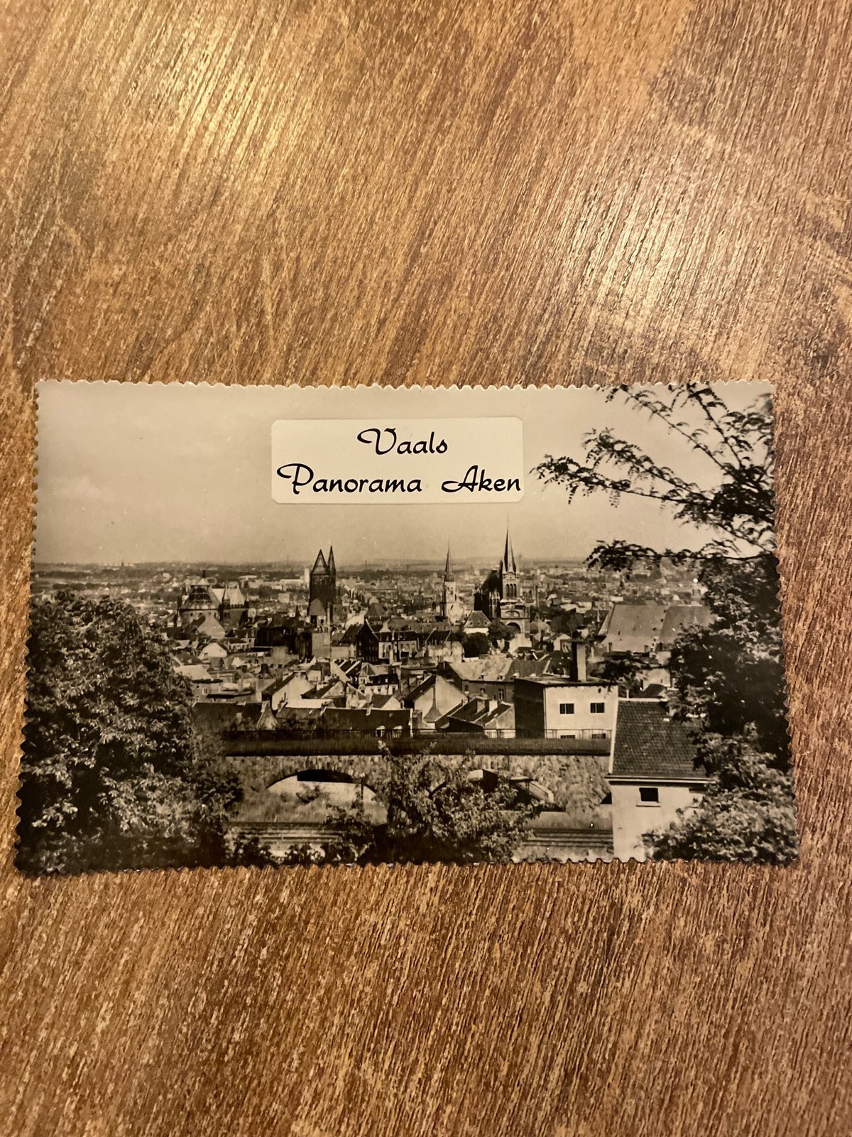 Oude ansichtkaart Vaals Panorama Aken, Ophalen of Verzenden, Gelopen, Limburg