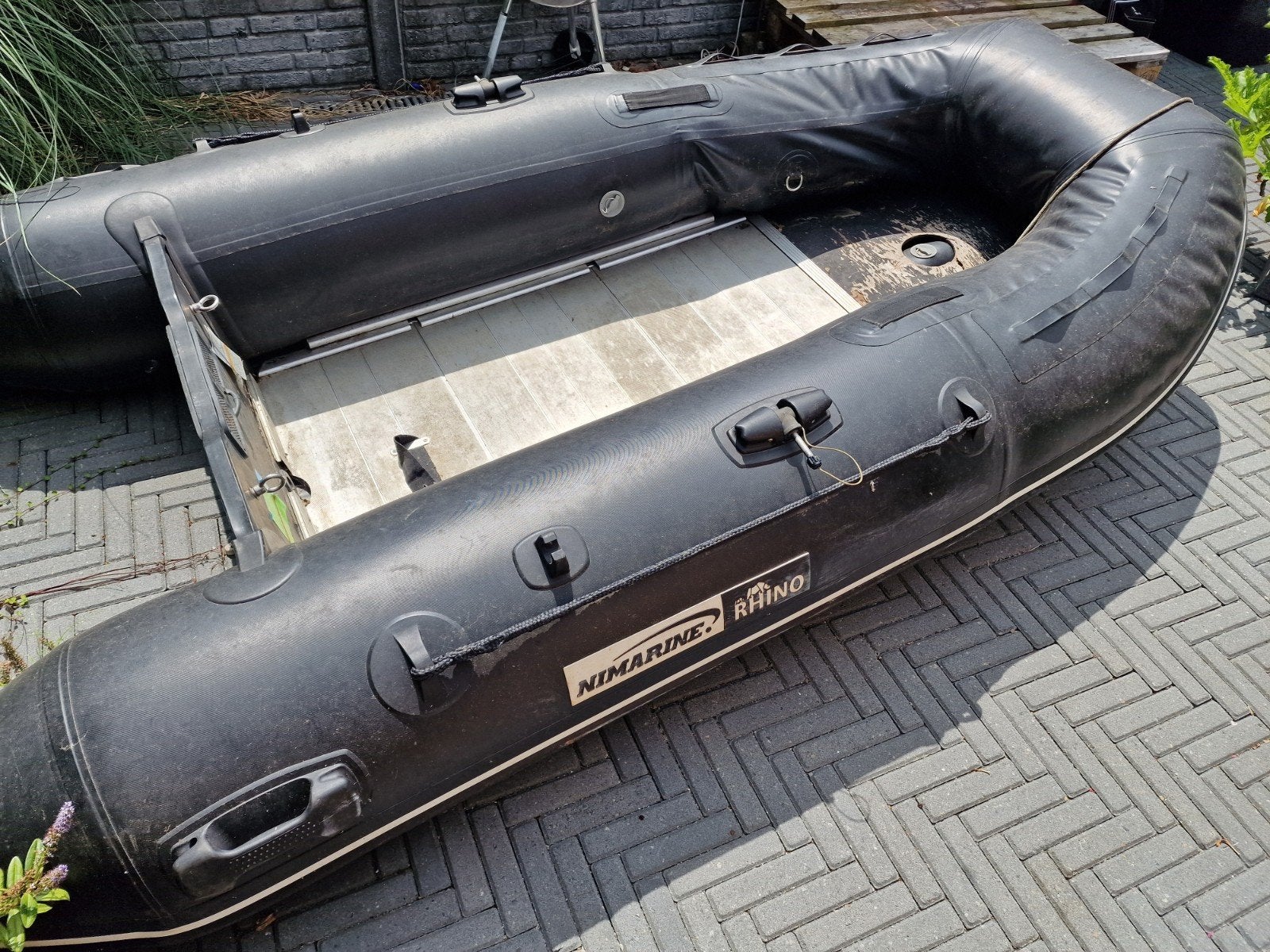 Nimarine Rhino opblaasboot - Gebruikt, Watersport en Boten, Rubberboten, Ophalen, Gebruikt, Hout, Nimarine