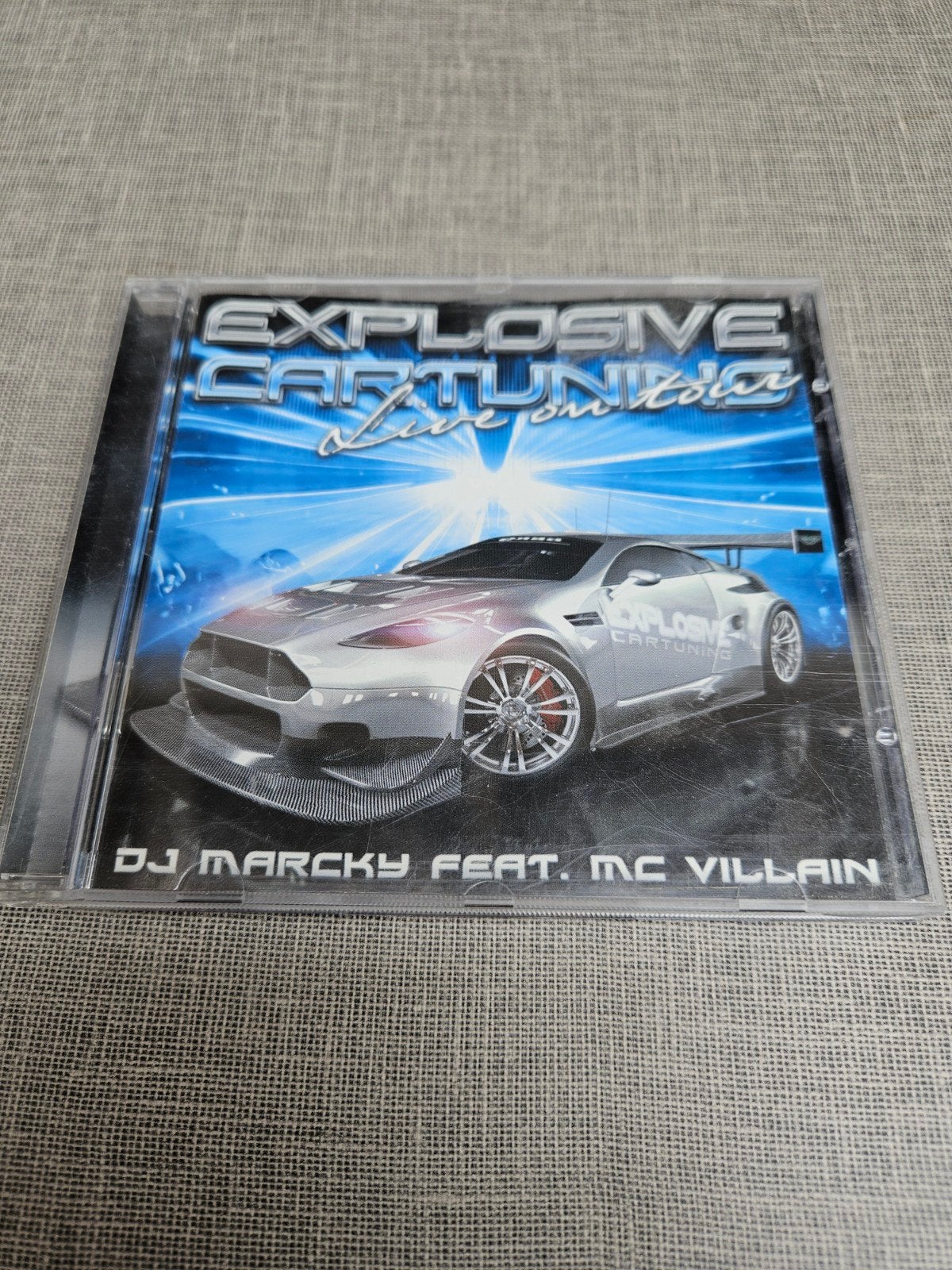 Explosive Cartuning Live on Tour CD - DJ Marcky + MC Vill, Cd's en Dvd's, Ophalen of Verzenden, Zo goed als nieuw, Hardcore, Album