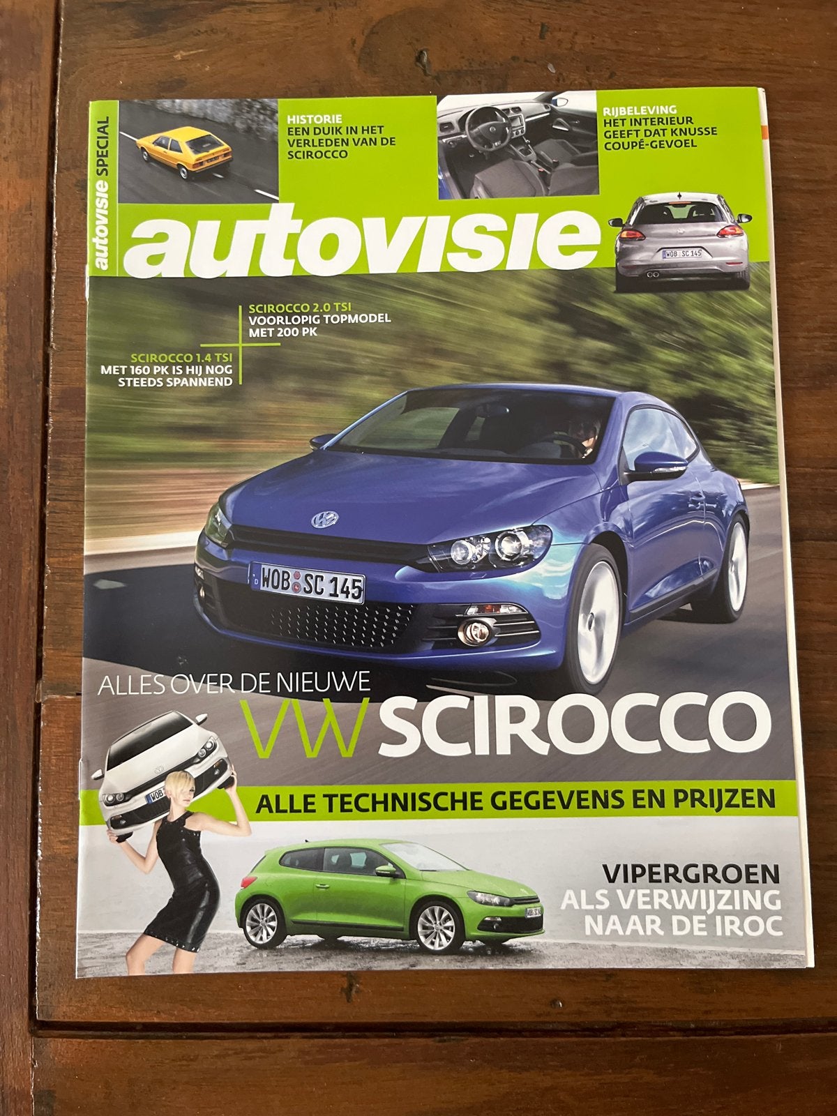 Autovisie Special: Alles over de nieuwe VW Scirocco, Ophalen of Verzenden, Zo goed als nieuw, Volkswagen