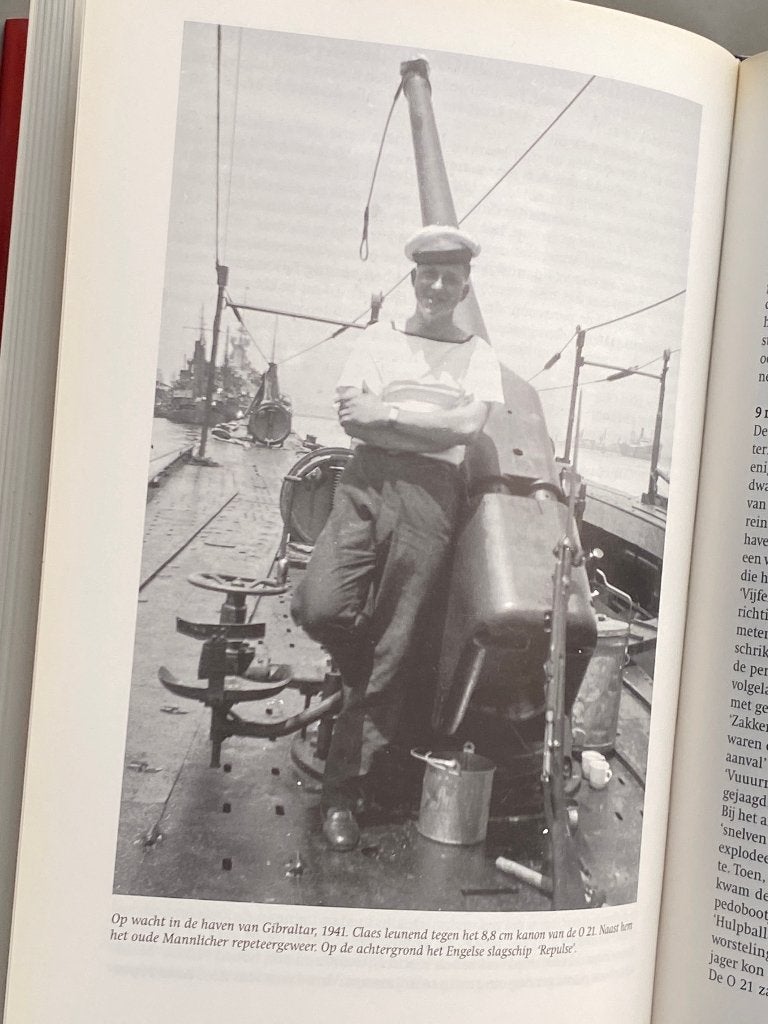 Hr.Ms. O 21 & de kat met negen levens (onderzeeboot WO II), Ophalen of Verzenden, Marine, Nederland, Boek of Tijdschrift