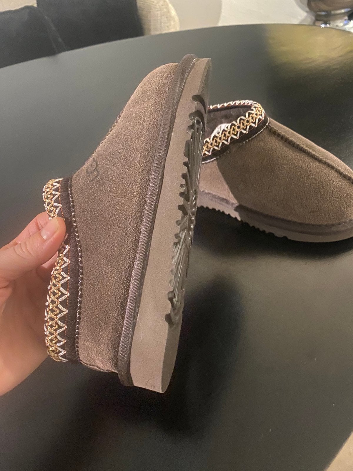 1:1 Ugg kids Tasman schoenen - nieuw maat 32, Kleding | Dames, Ophalen of Verzenden, Nieuw, Bruin, Pantoffels of Sloffen