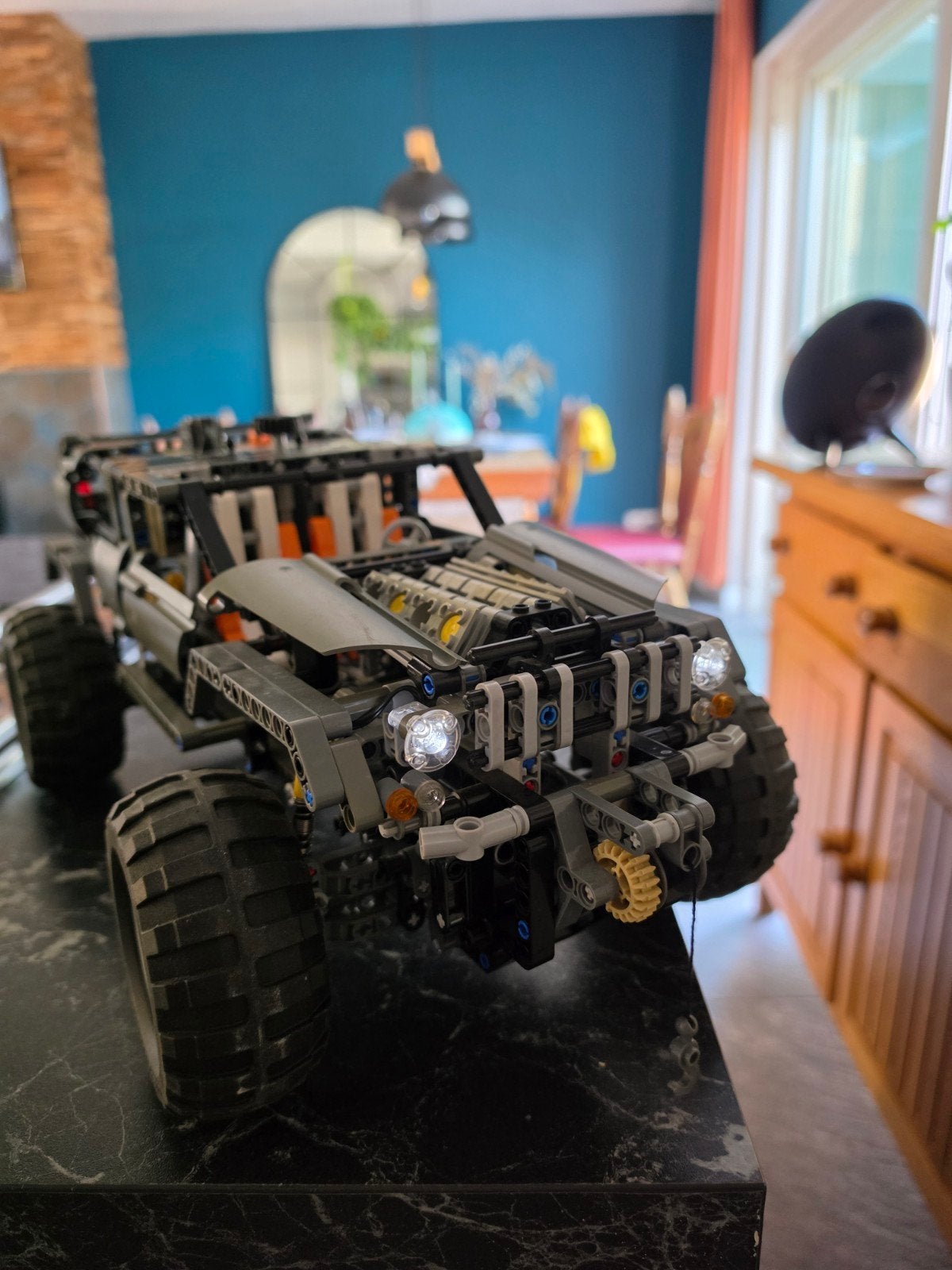 Lego Technic 8297 Extreme Offroader met Power Functions, Ophalen of Verzenden, Gebruikt