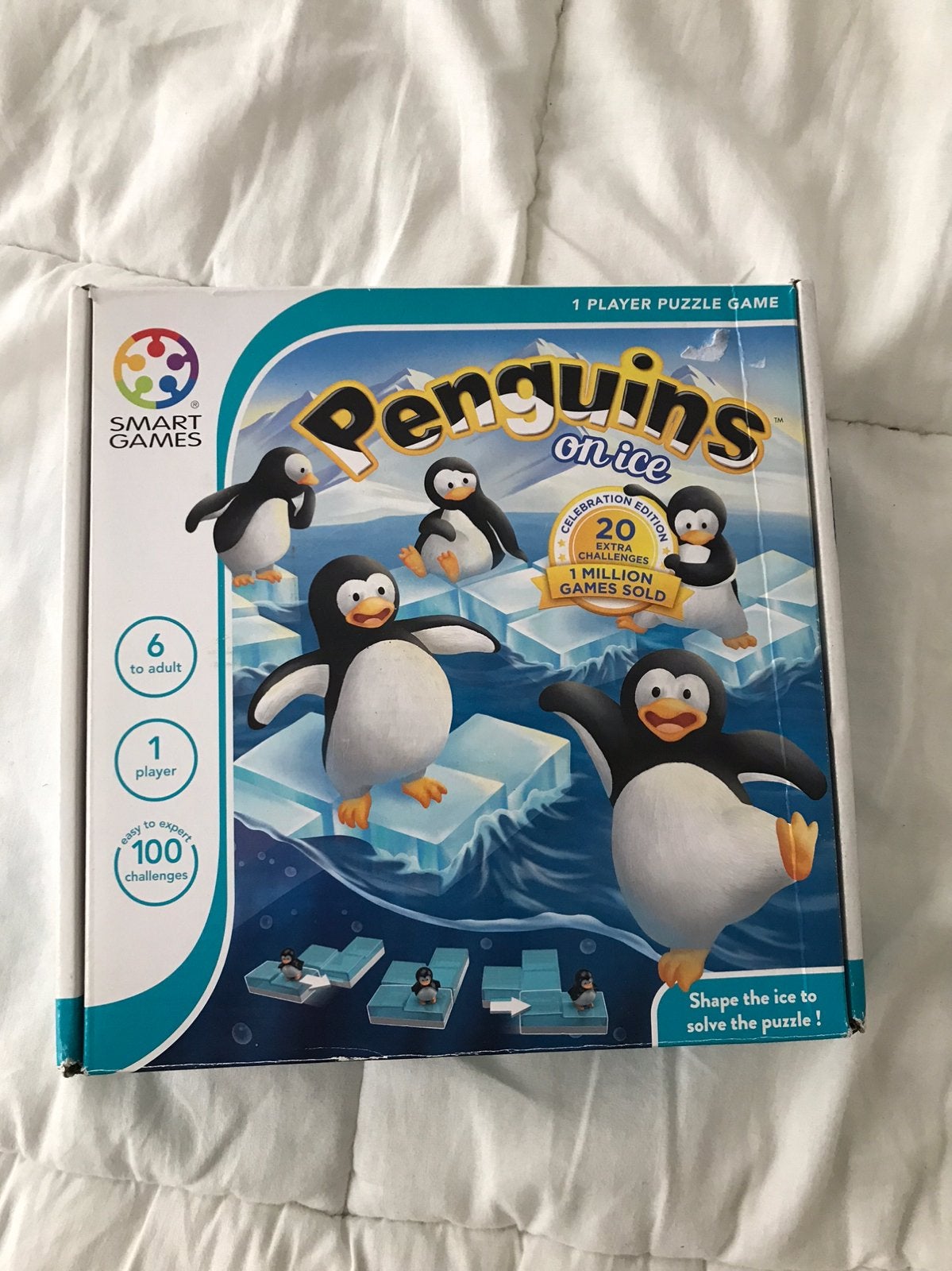 Smartgames Pinguin party, Hobby en Vrije tijd, Gezelschapsspellen | Bordspellen, Ophalen of Verzenden, Zo goed als nieuw