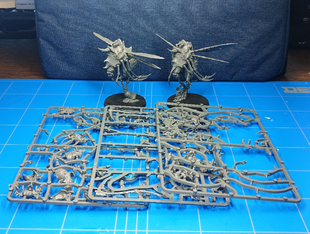 Warhammer Age of Sigmar Pusgoyle Blightlords Set 2, Hobby en Vrije tijd, Gebruikt, Warhammer, Ophalen of Verzenden, .