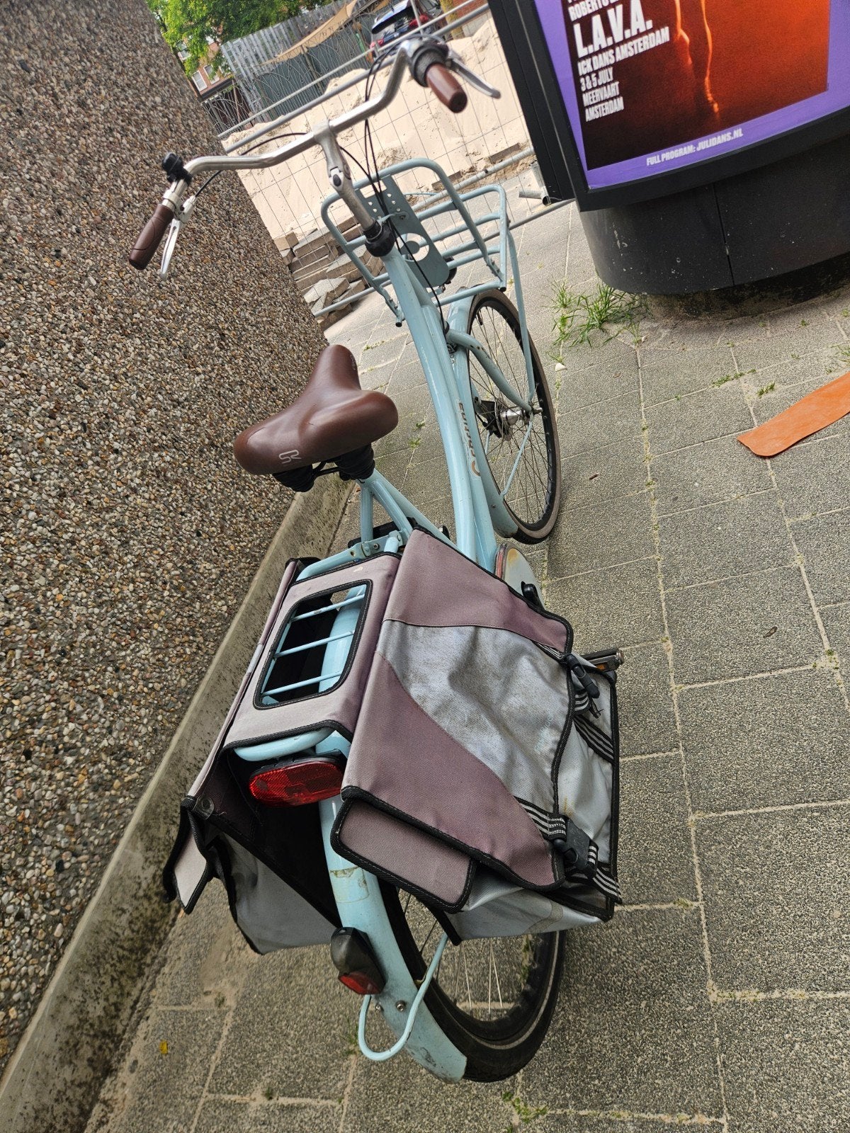 Cortina fiets met Nexus versnellingen en fietstassen, Fietsen en Brommers, Fietsen | Dames | Damesfietsen, Overige merken, Gebruikt