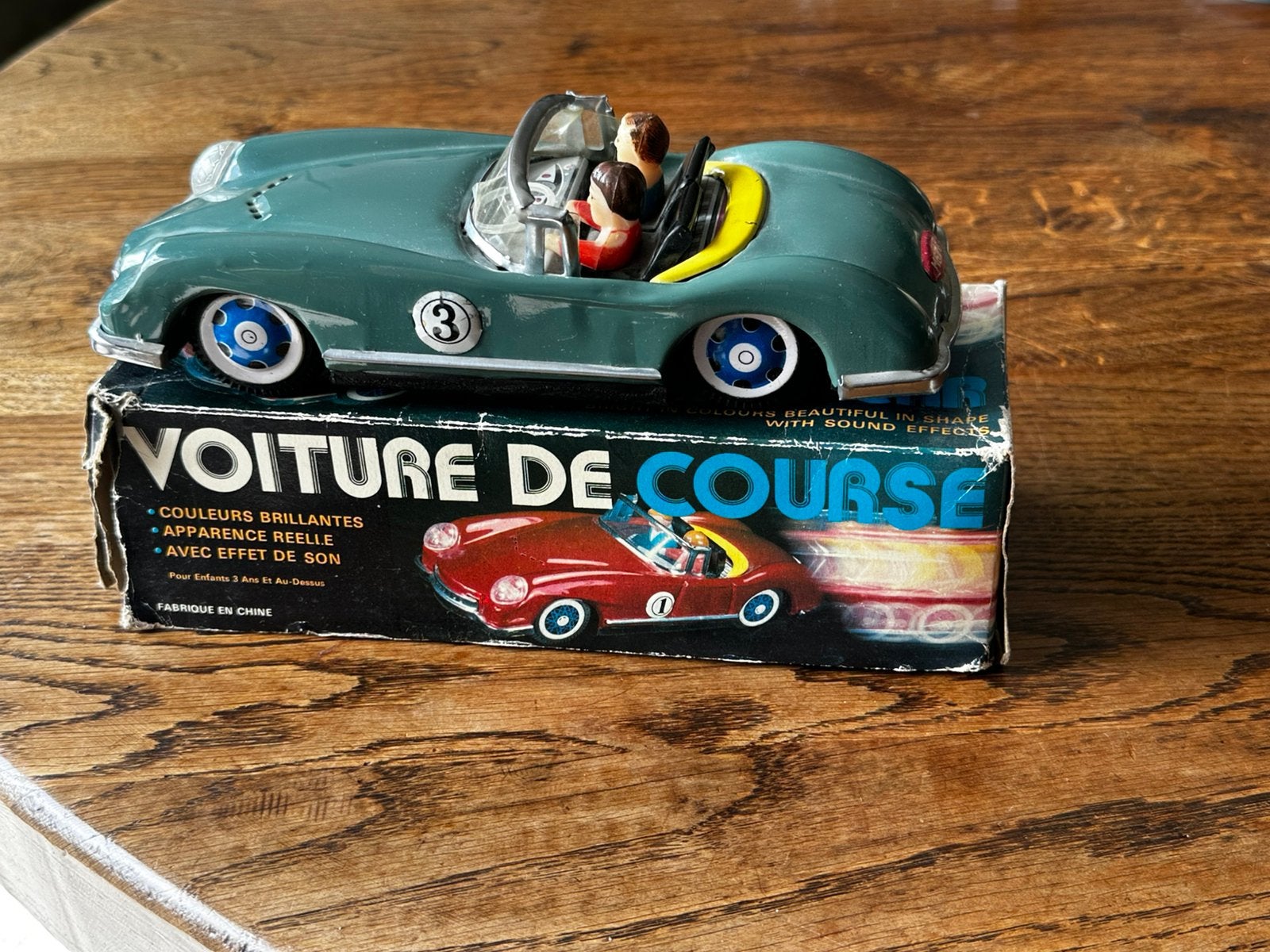Blikken speelgoed race auto, Hobby en Vrije tijd, Ophalen of Verzenden, Gebruikt, Auto, Overige merken