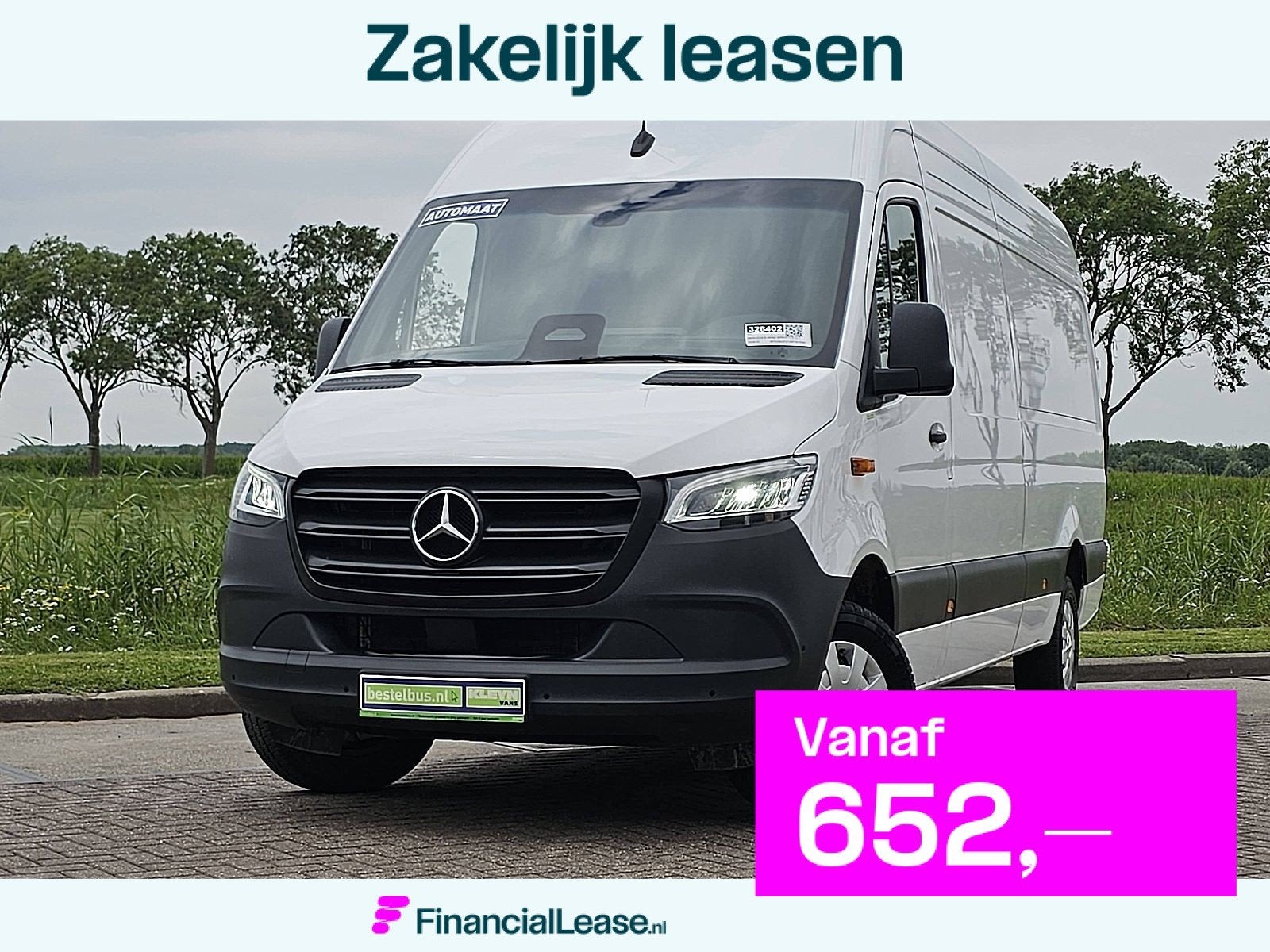 MERCEDES-BENZ SPRINTER 317 l3h2 led automaat, Automaat, Stoelverwarming, Gebruikt, Euro 6