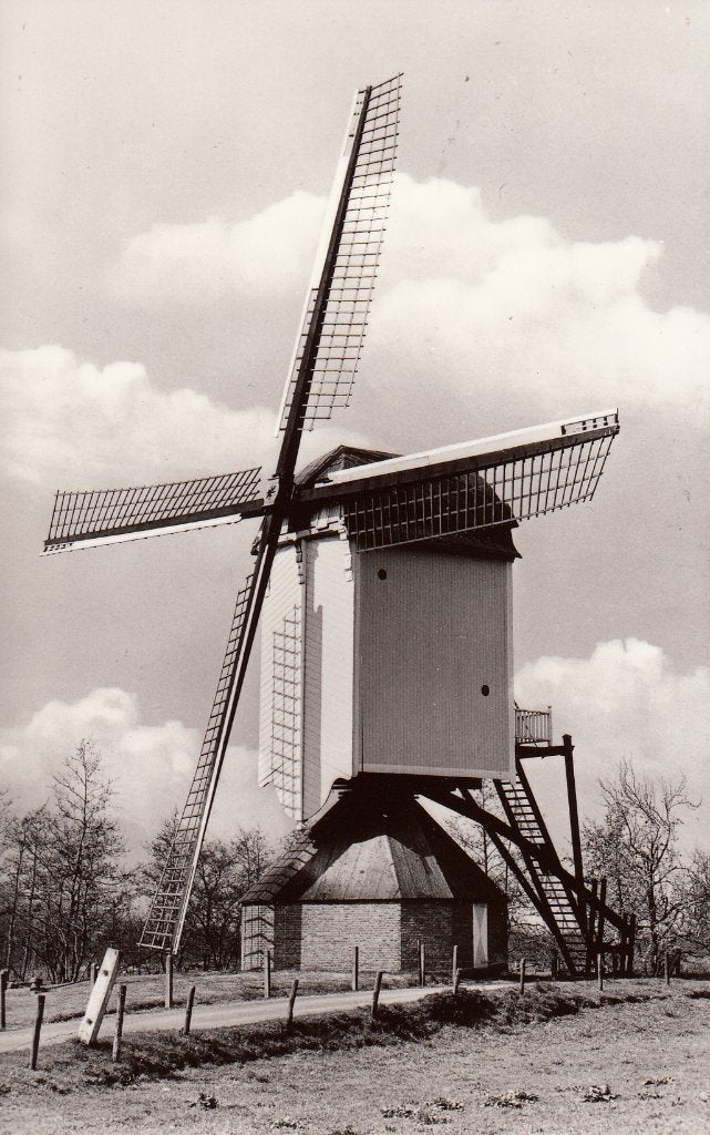 Sprang-Capelle  -  korenmolen " Dye Sprancke "     =0029=, Ophalen of Verzenden, 1960 tot 1980, Ongelopen, Noord-Brabant