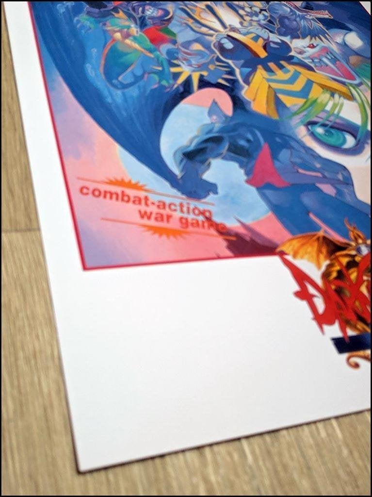 DARKSTALKERS Capcom Retro Arcade Art Kunst Game Poster, Verzenden, Nieuw, A1 t/m A3, Film en Tv