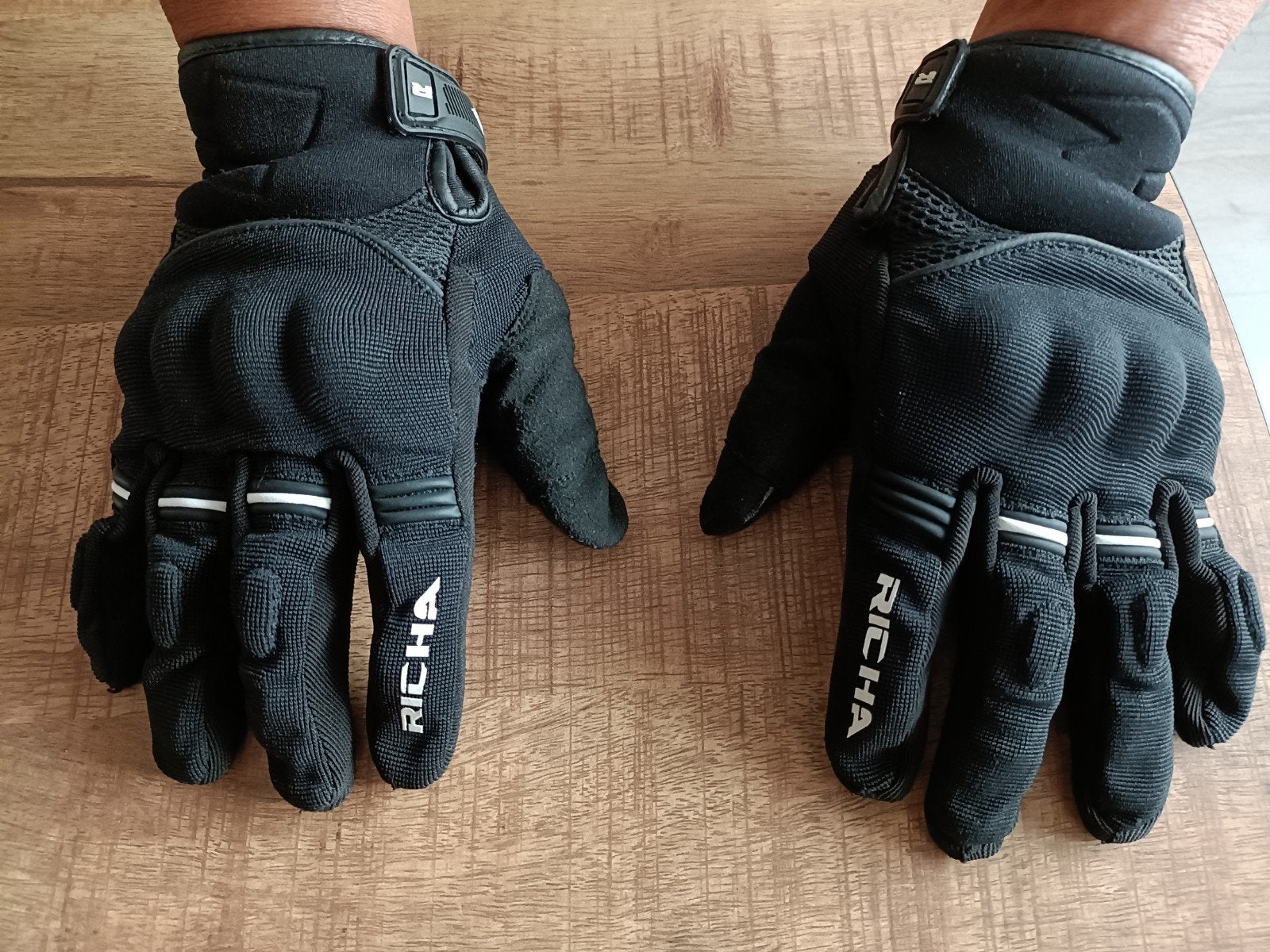 Motor zomer handschoenen merk Richa maat 10/XL, Ophalen, Tweedehands, Handschoenen
