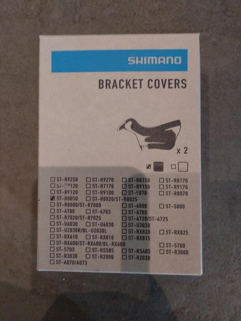 Shimano Bracket Covers ST-R8050 Di2 Ultegra, Fietsen en Brommers, Fietsonderdelen, Nieuw, Overige typen, Rubber, Racefiets, Ophalen of Verzenden