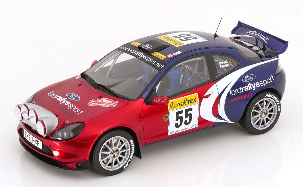 Ottomobile 1:18 Ford Puma Super 1600 Rally Monte Carlo 2002, Ophalen of Verzenden, Nieuw, Auto, OttOMobile
