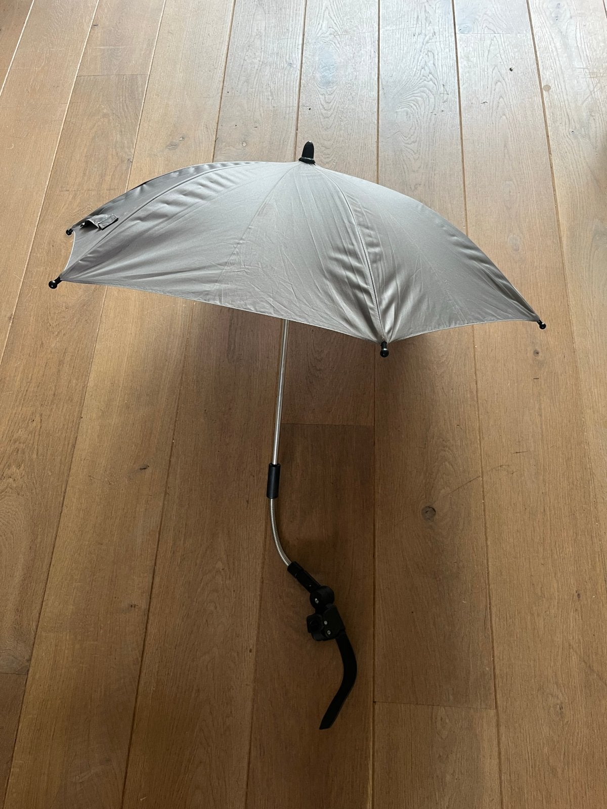 Kinderwagen paraplu / parasol - Grijs, Ophalen of Verzenden, Zo goed als nieuw, Grijs