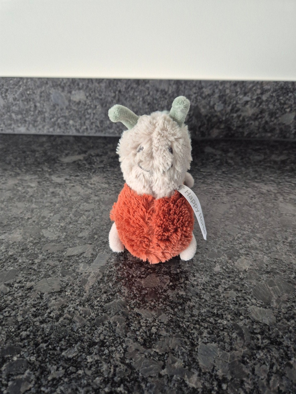 Happy Horse - Knuffel Rups Poppy, Kinderen en Baby's, Speelgoed | Knuffels en Pluche, Ophalen of Verzenden, Zo goed als nieuw