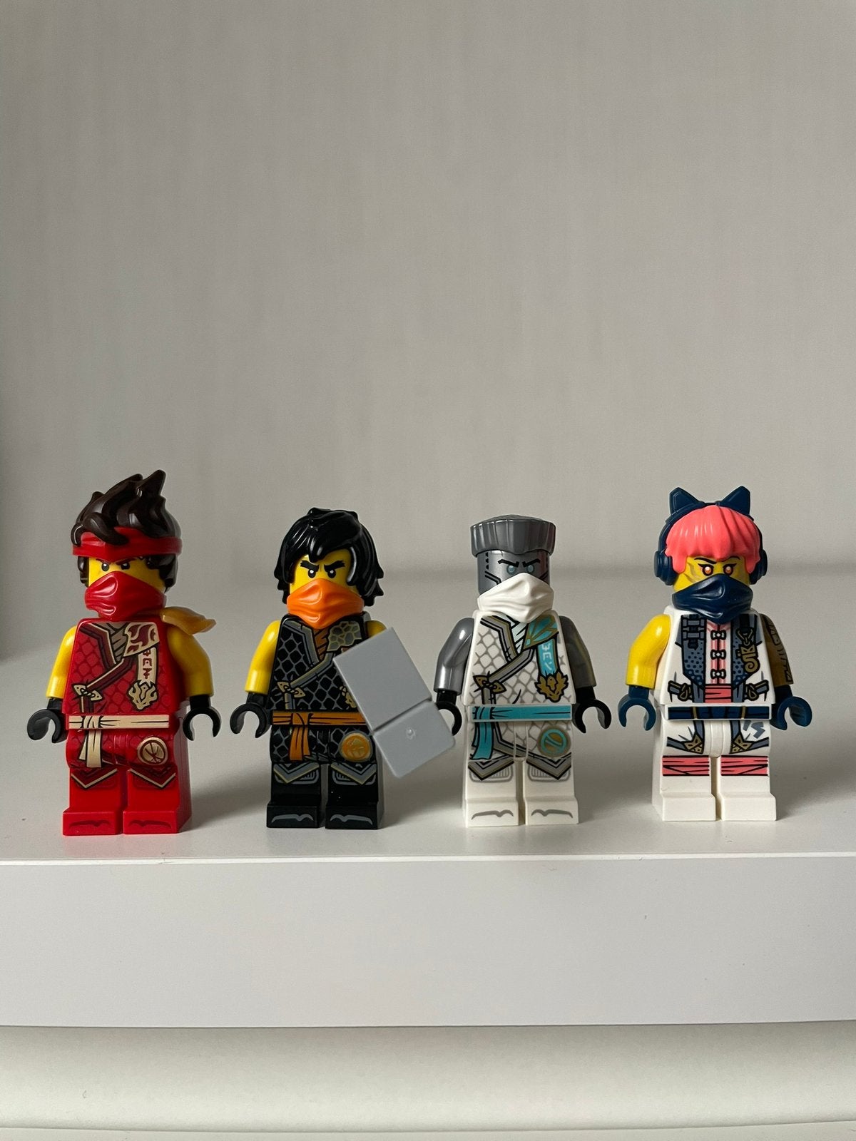Lego Ninjago Kai, Cole, Zane & Sora Tournament of Sources, Ophalen, Lego, Zo goed als nieuw, Minifiguur