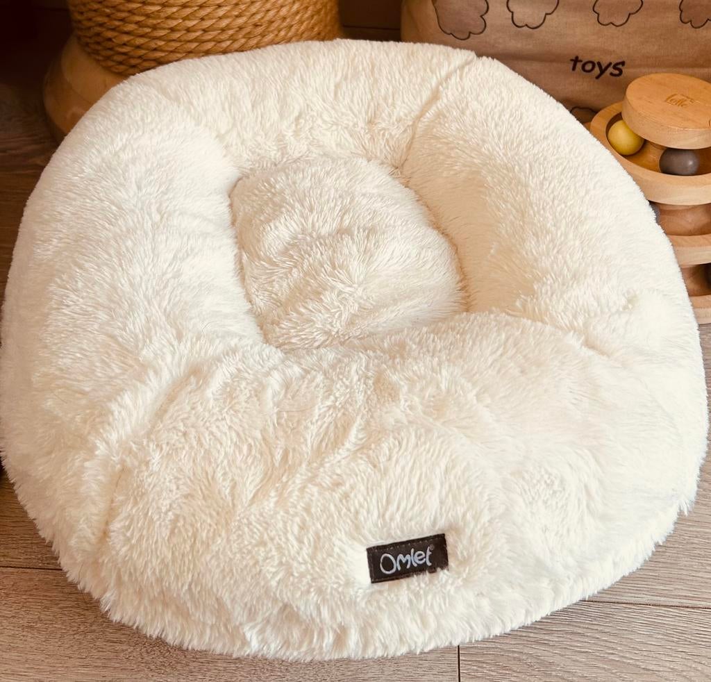 Omlet donut op pootjes kattenmand mand kitten kat poes, Dieren en Toebehoren, Kattenmanden, Ophalen, Zo goed als nieuw