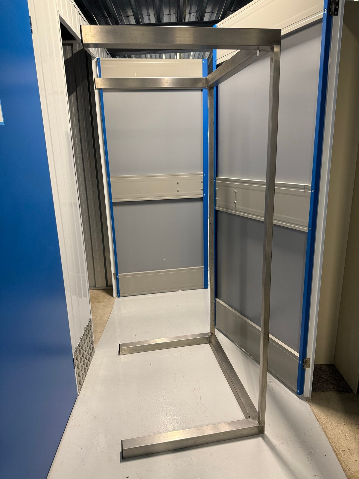 RVS frame voor eettafel van Topform, Tafelpoot, 100 tot 150 cm, Zo goed als nieuw, Metaal